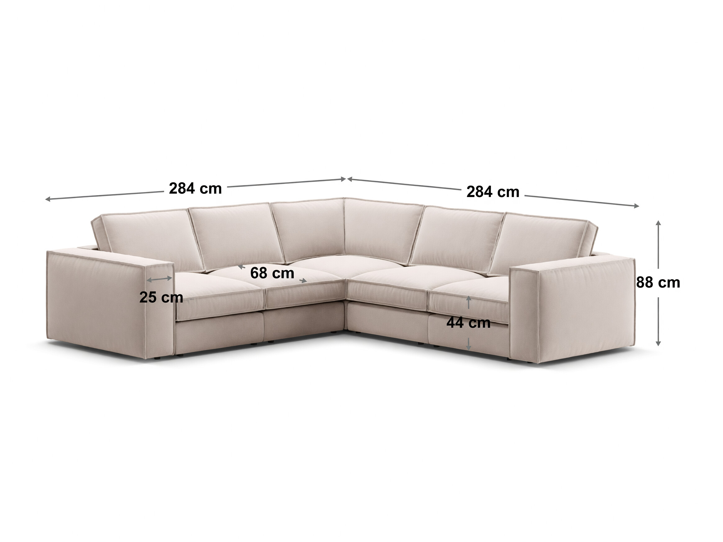 Colțar modular Dalodei 113 (Babel Safira)