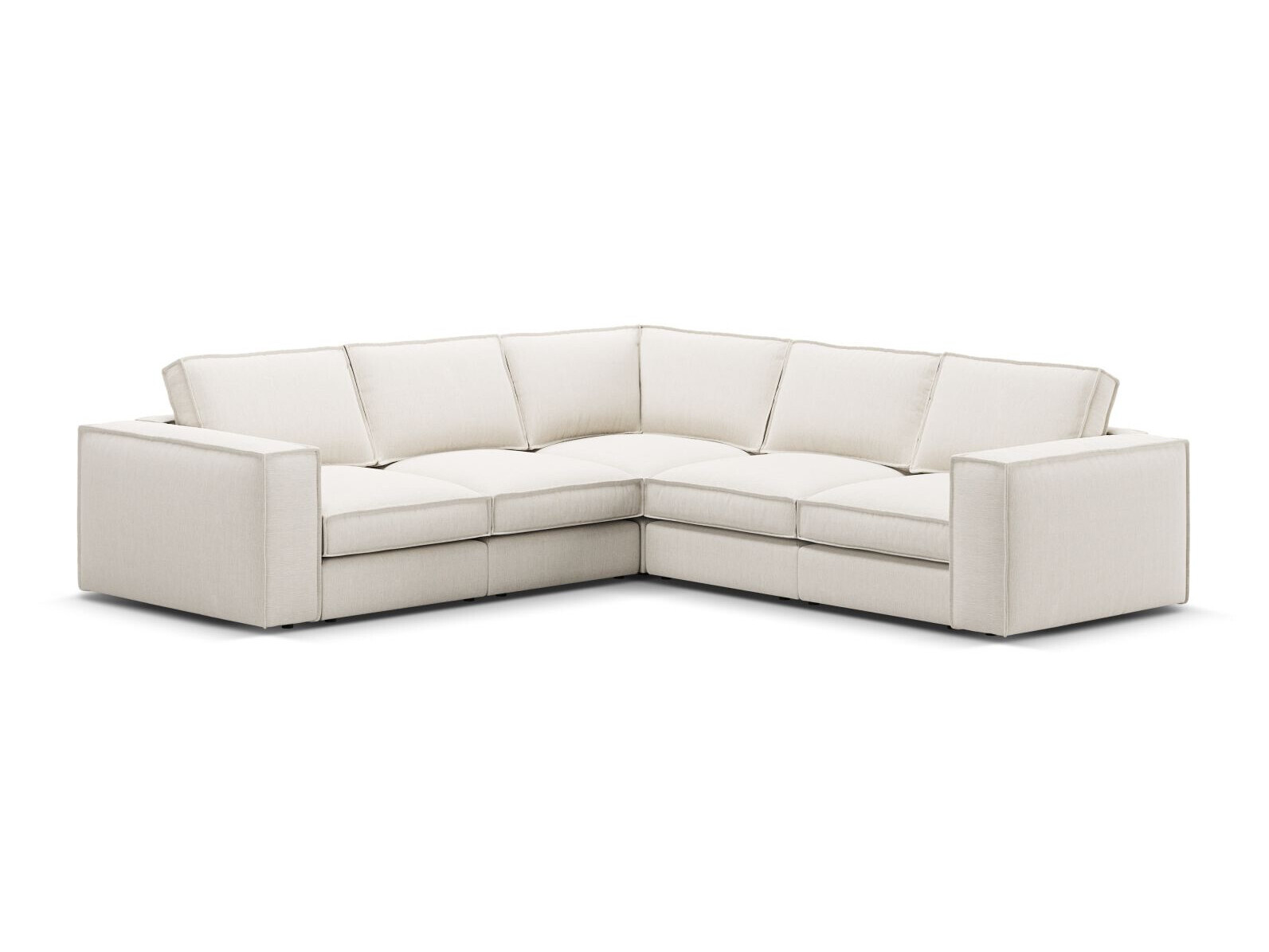 Colțar modular Dalodei 113 (Babel White)
