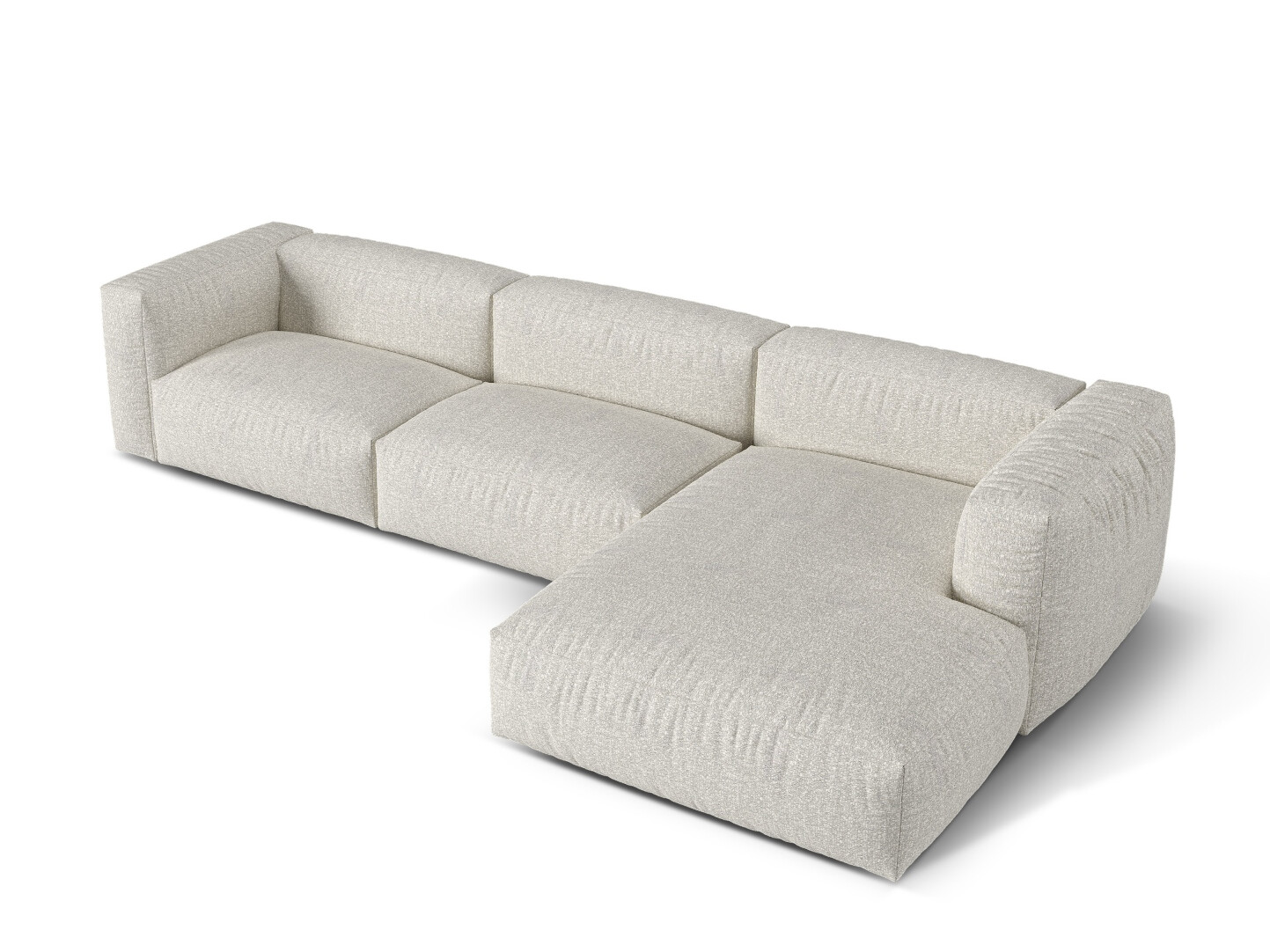 Colțar modular Sorcoro 120 (Monet Pearl)