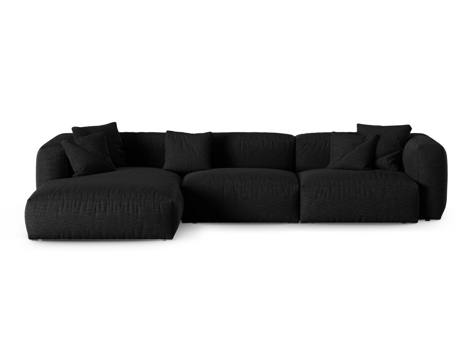 Colțar modular Sorcoro 121 (Boston Black)