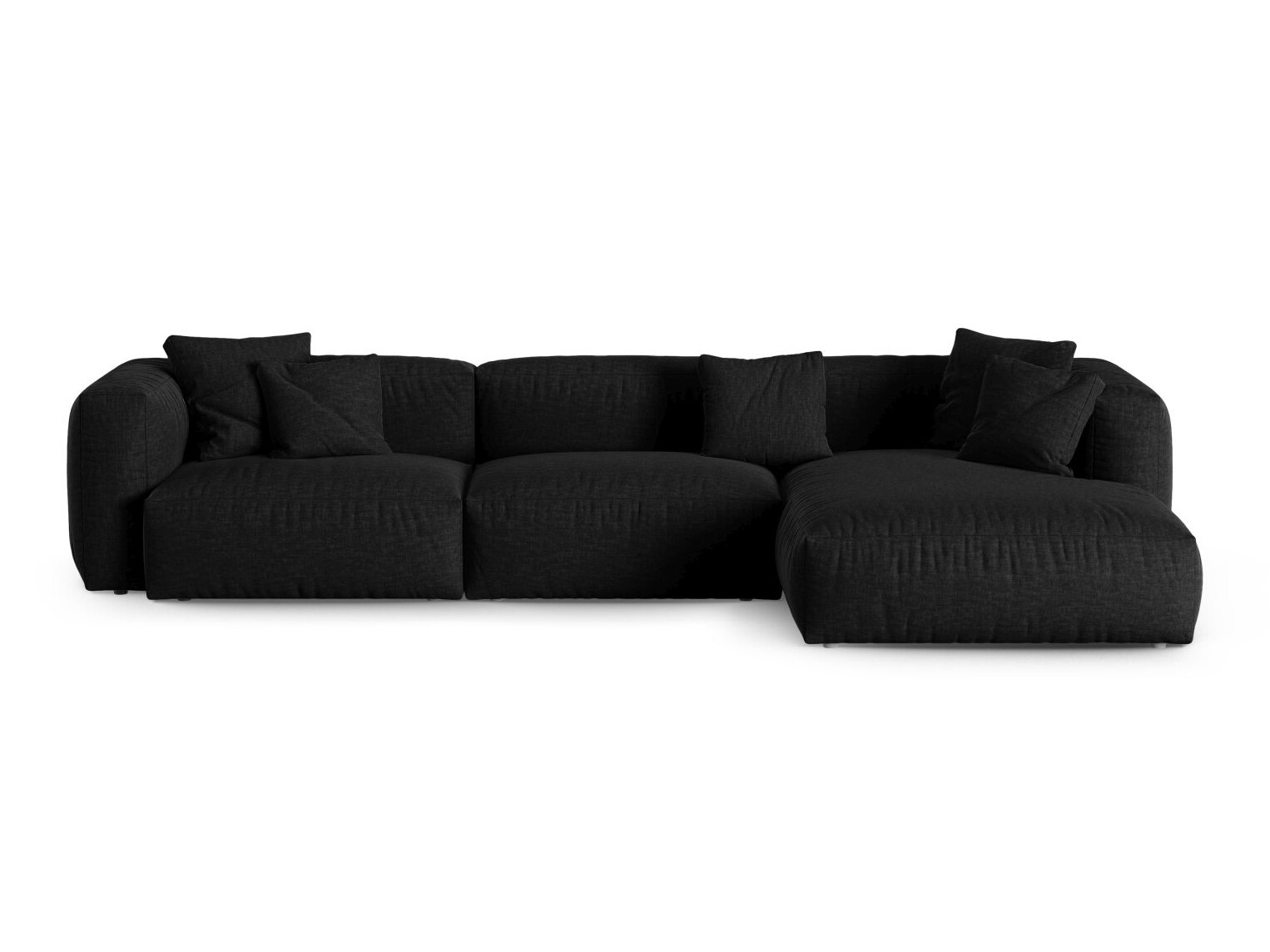 Colțar modular Sorcoro 121 (Boston Black)