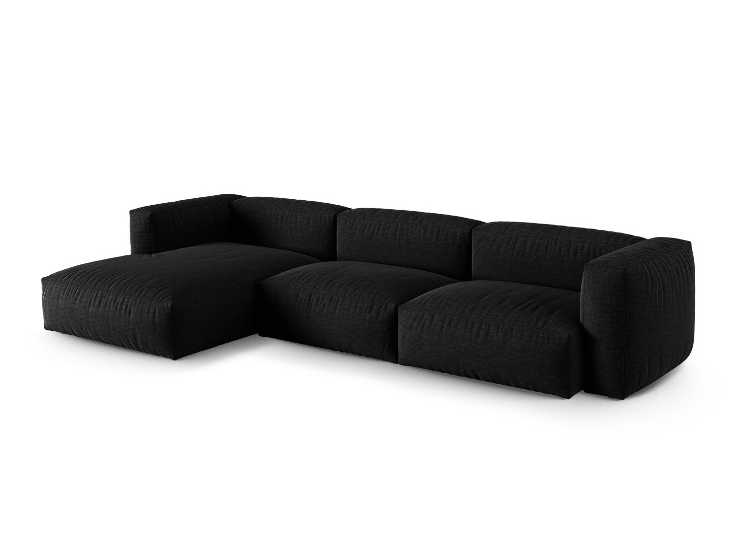 Colțar modular Sorcoro 121 (Boston Black)