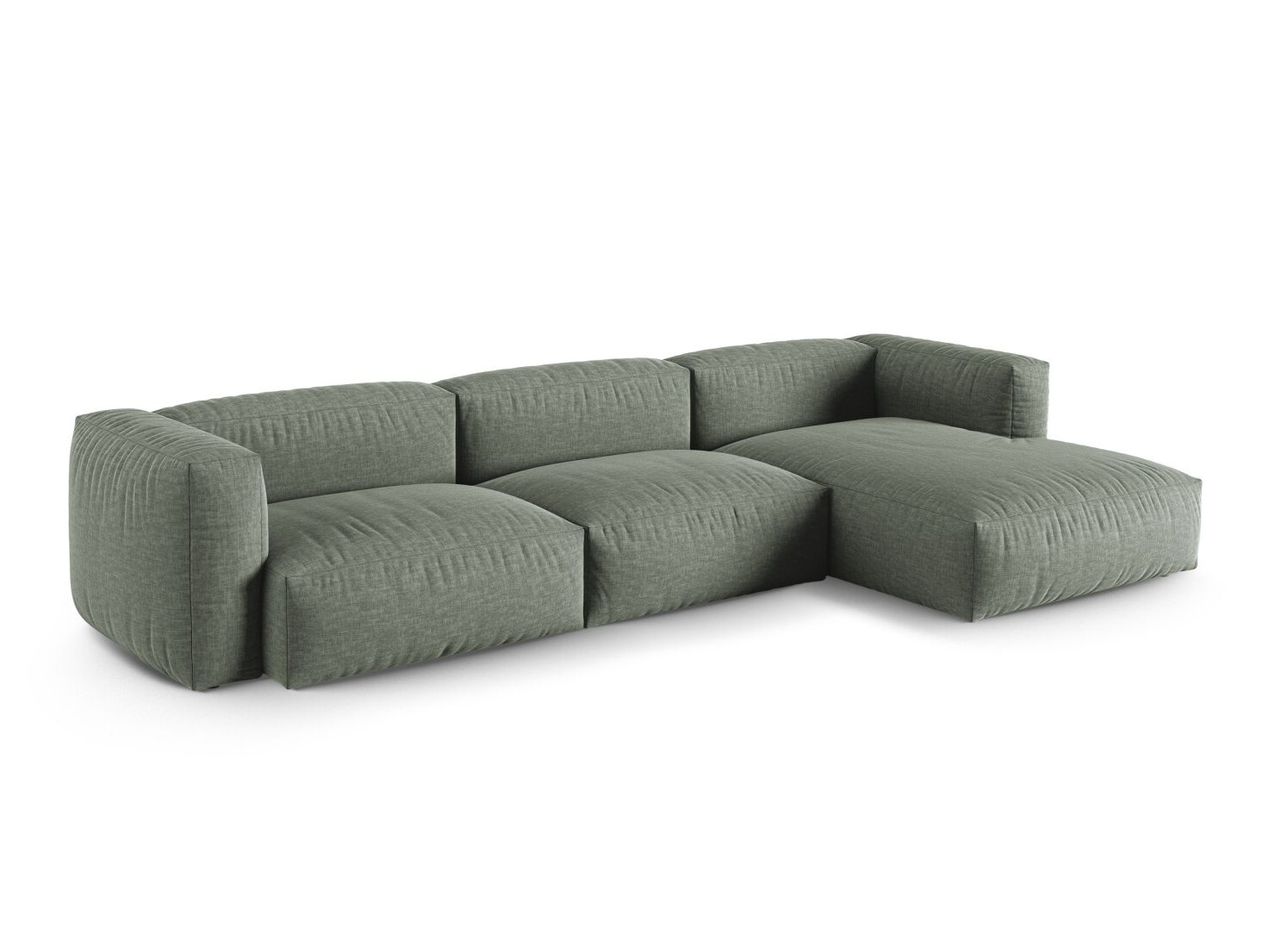 Colțar modular Sorcoro 121 (Boston Water Green)