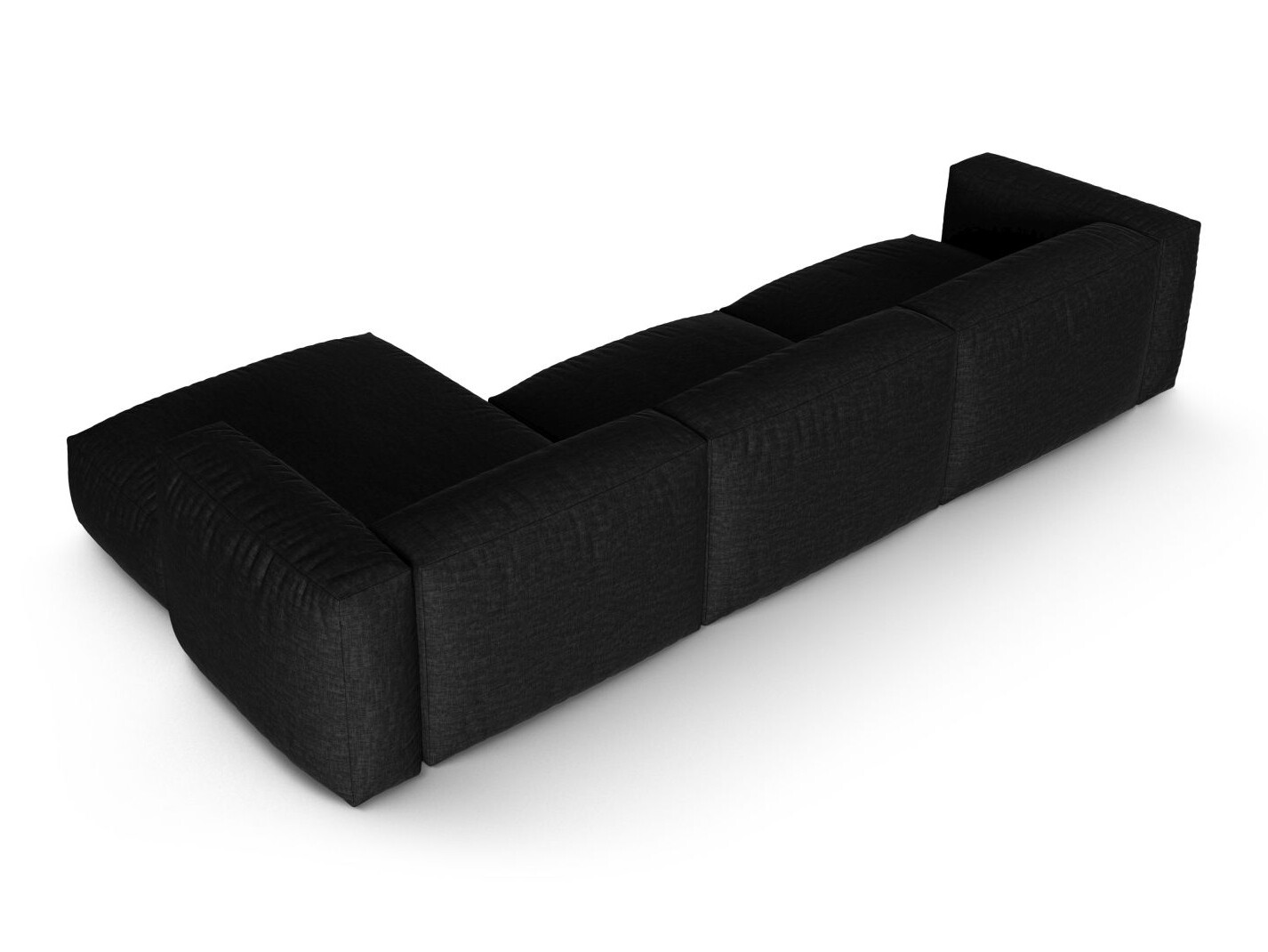 Colțar modular Sorcoro 121 (Boston Black)