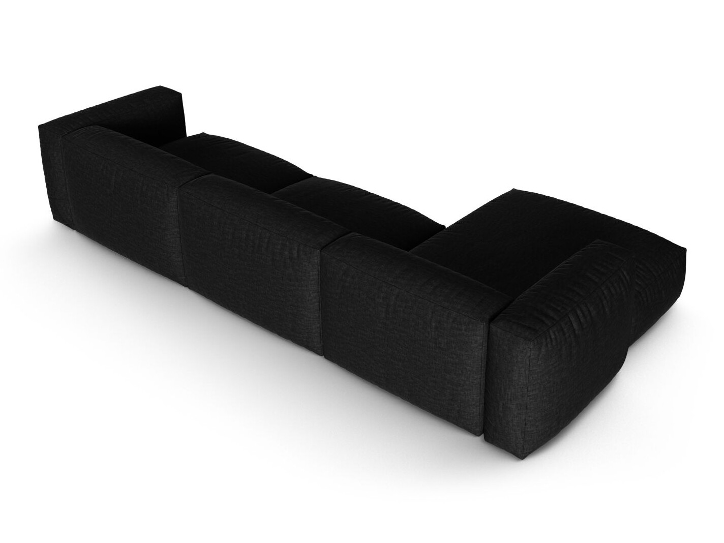 Colțar modular Sorcoro 121 (Boston Black)