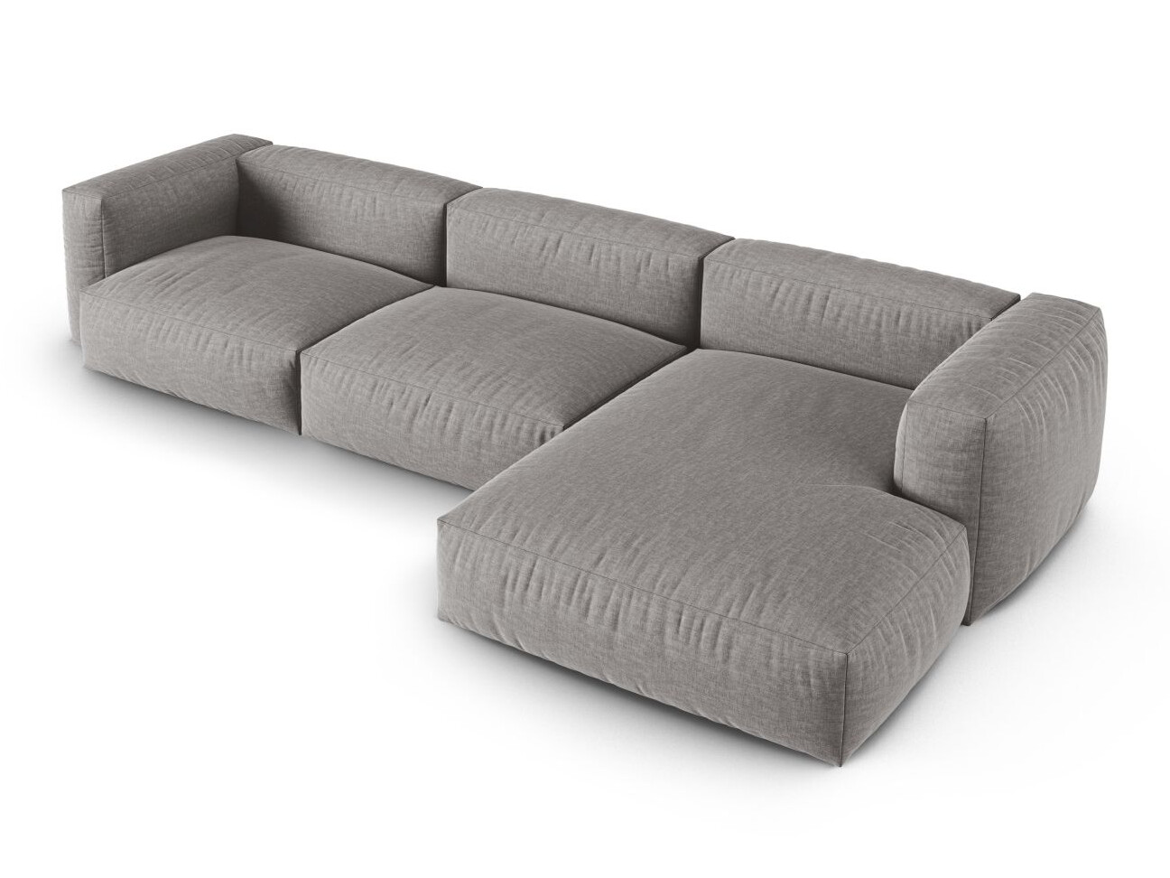 Colțar modular Sorcoro 121 (Boston Light Grey)
