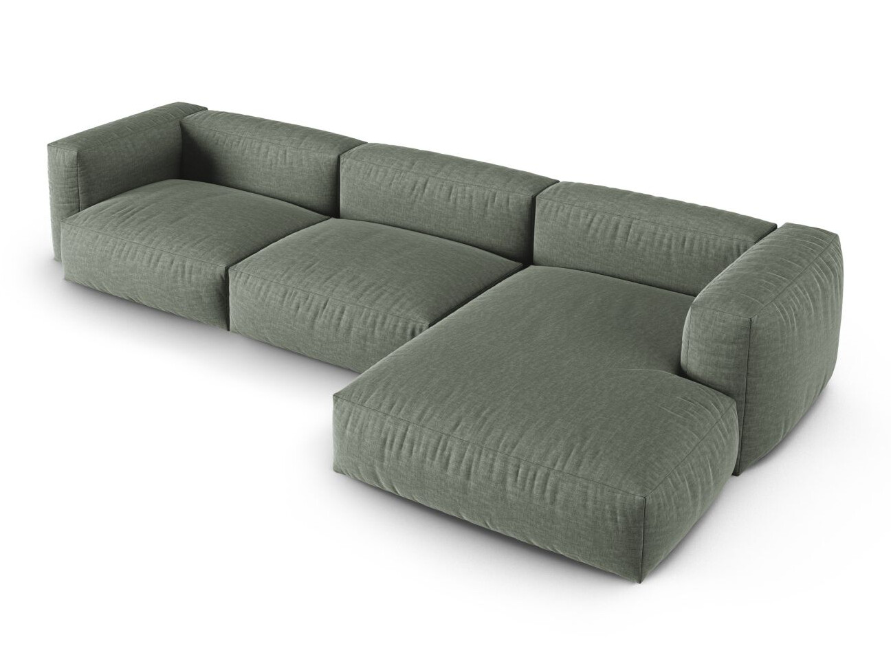 Colțar modular Sorcoro 121 (Boston Water Green)