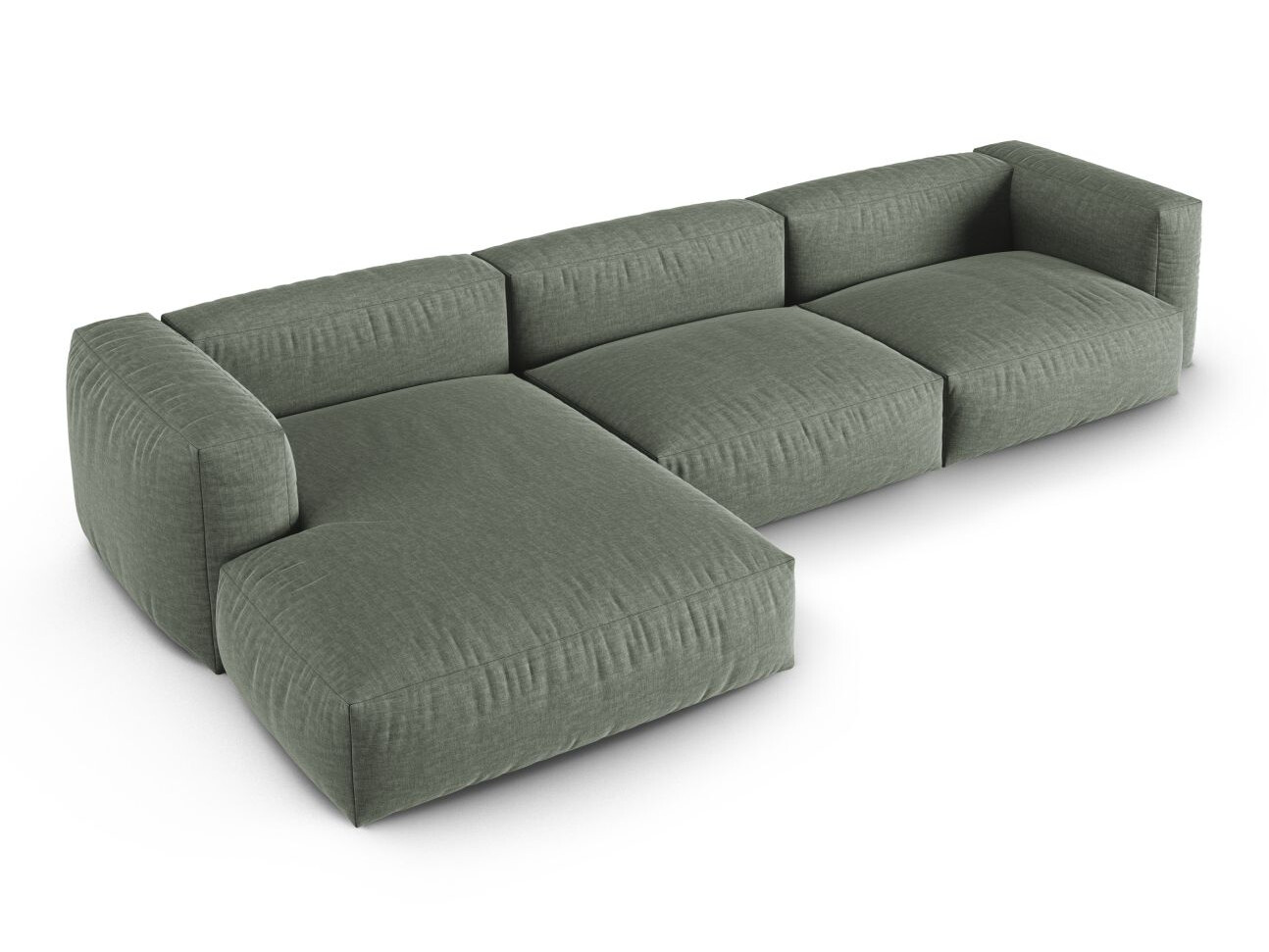 Colțar modular Sorcoro 121 (Boston Water Green)