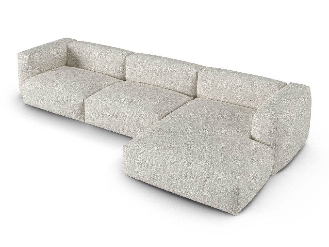 Colțar modular Sorcoro 121 (Monet Pearl)