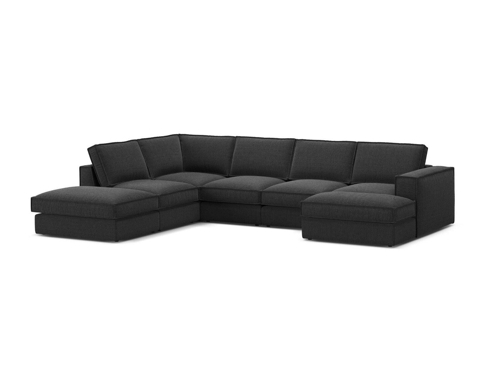 Colțar modular Dalodei 114 (Babel Black)