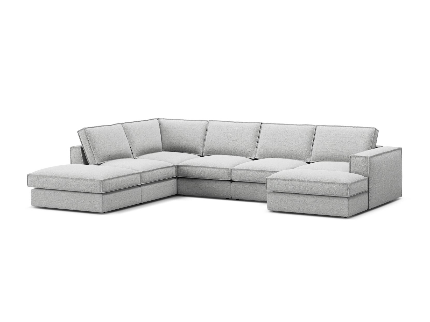 Colțar modular Dalodei 114 (Babel Light grey)
