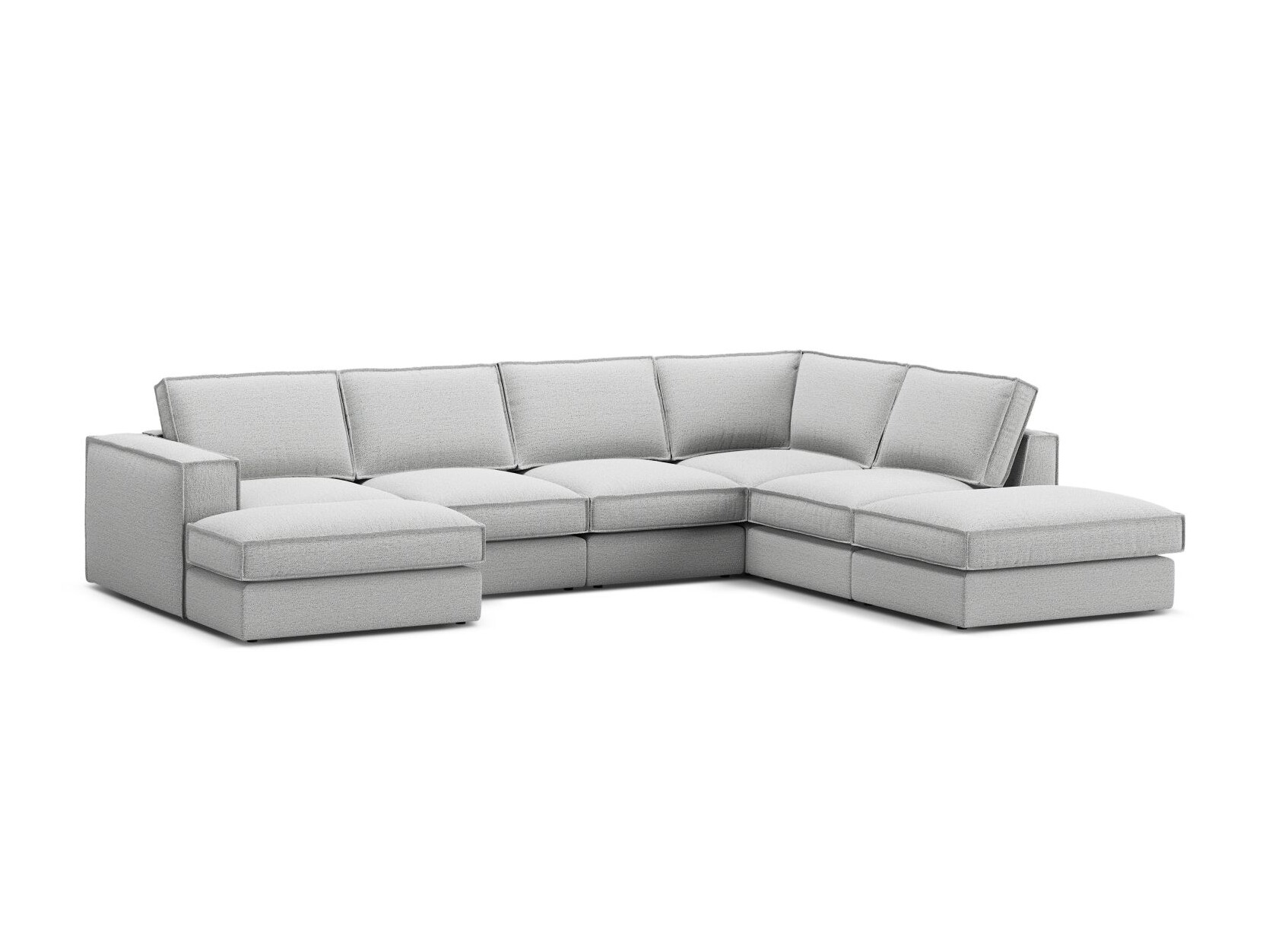 Colțar modular Dalodei 114 (Babel Light grey)