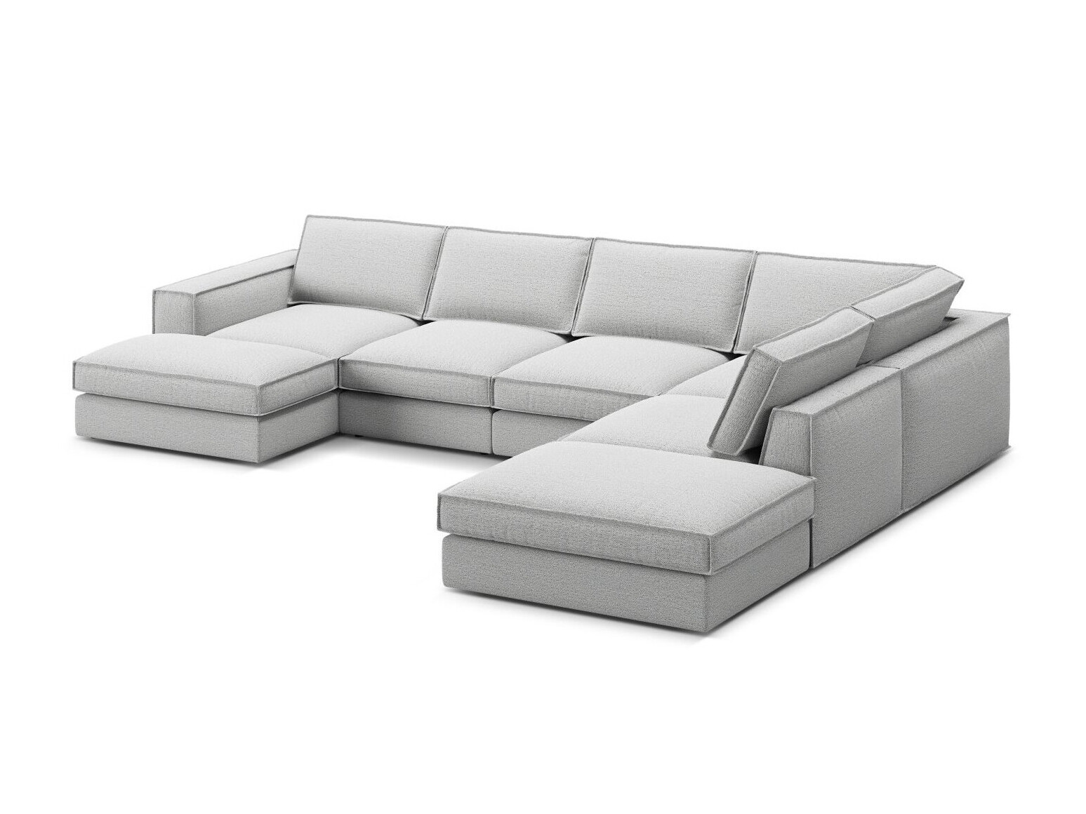 Colțar modular Dalodei 114 (Babel Light grey)