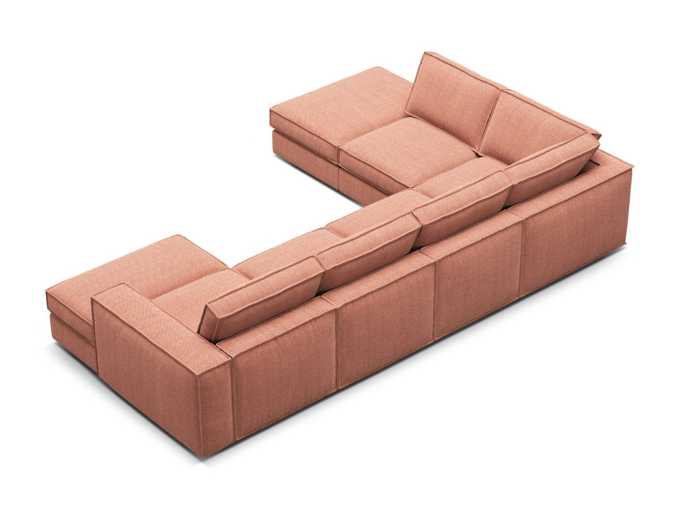 Colțar modular Dalodei 114 (Babel Red)