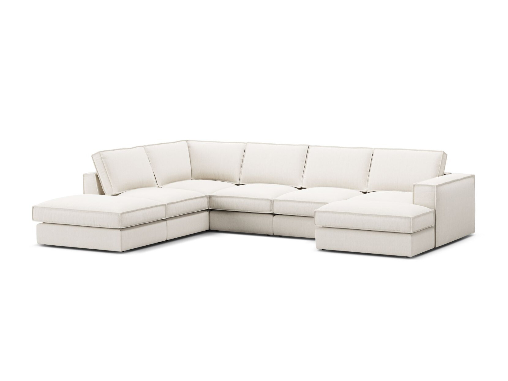 Colțar modular Dalodei 114 (Babel White)