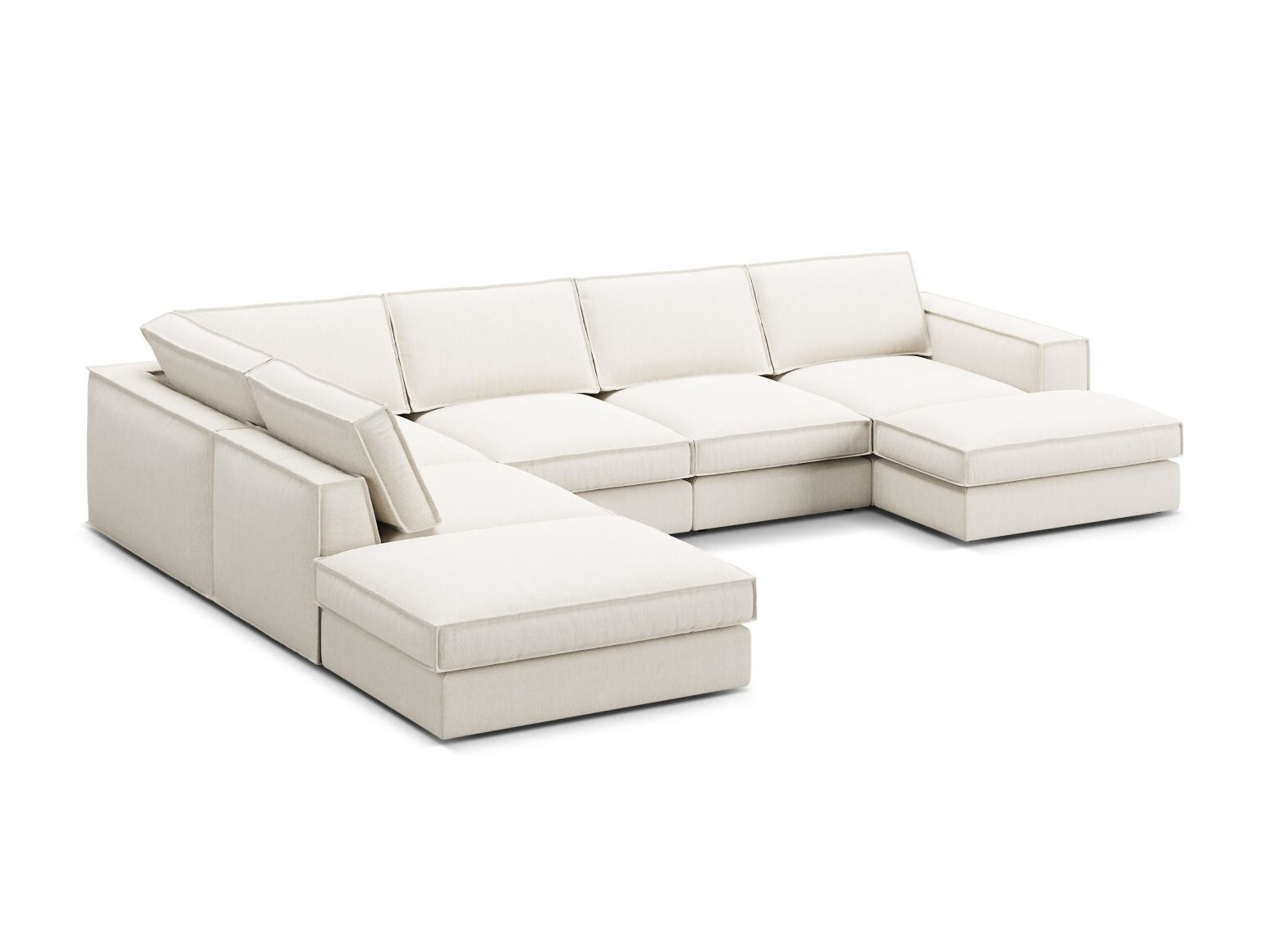Colțar modular Dalodei 114 (Babel White)
