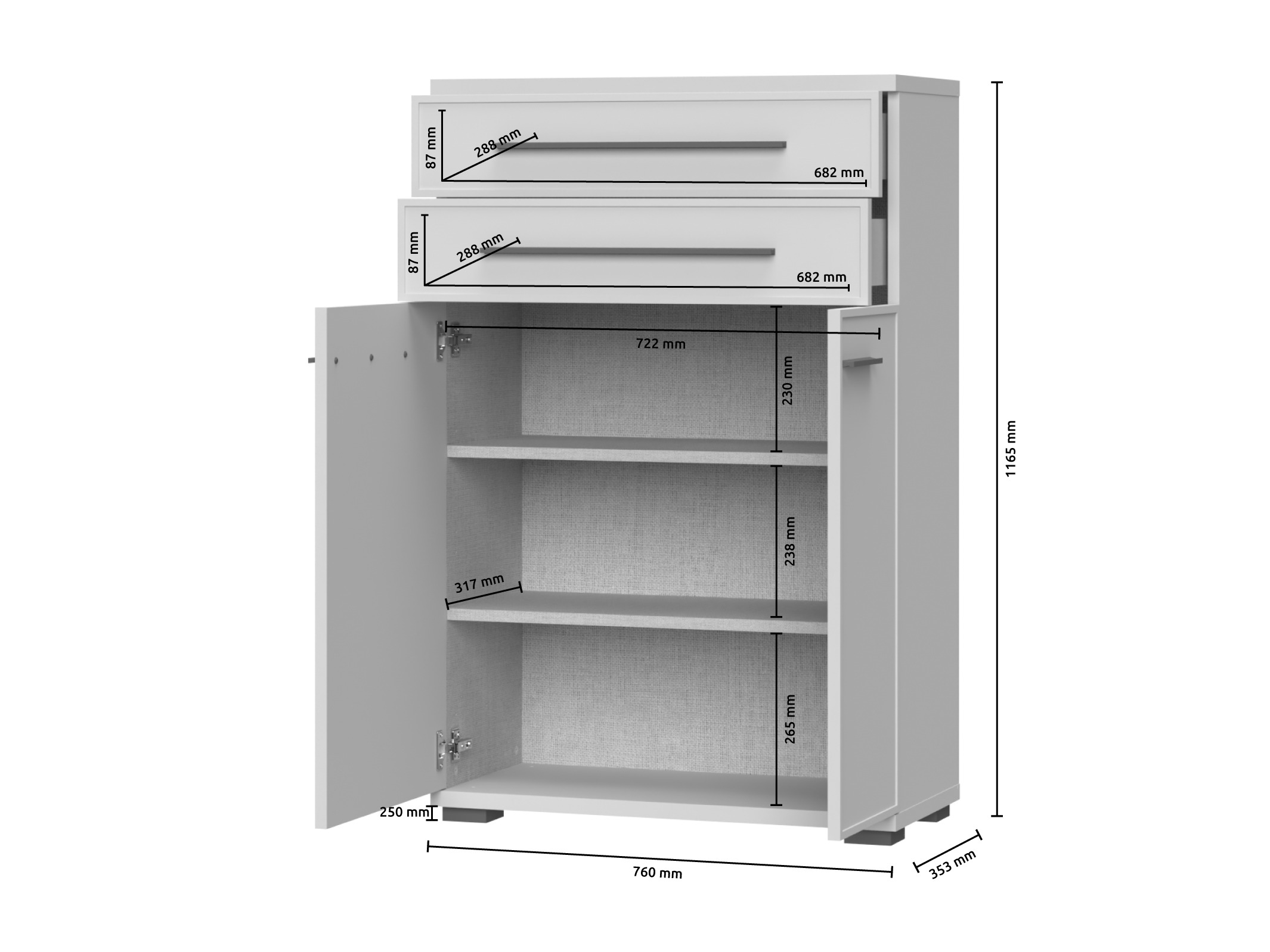 Dulap pantofi Mirelme 116