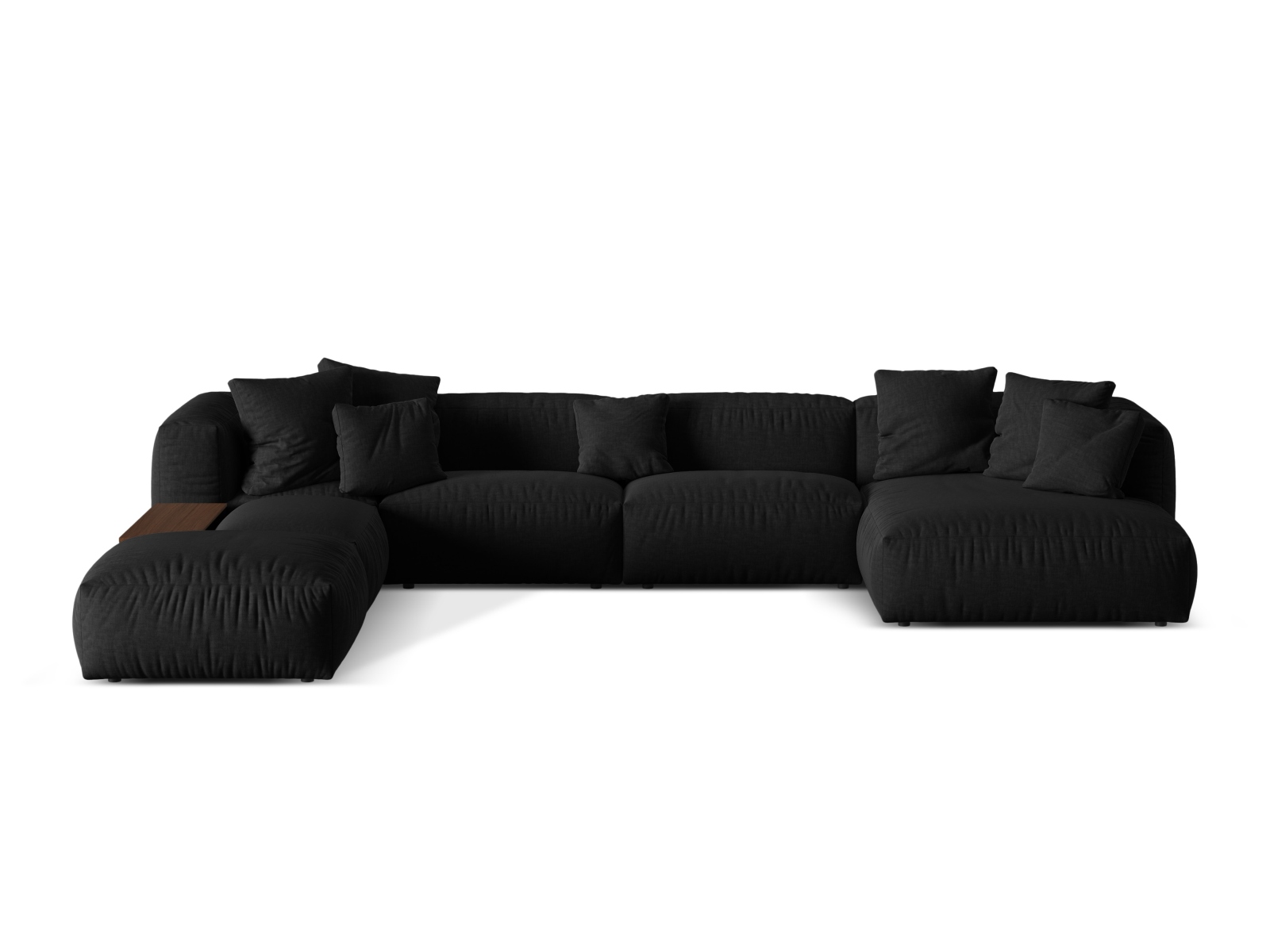 Colțar modular Sorcoro 124 (Boston Black)