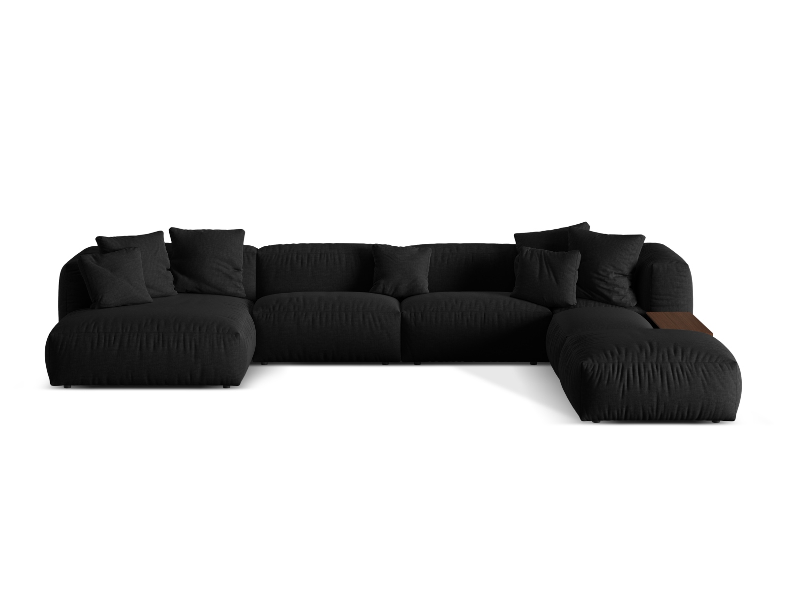 Colțar modular Sorcoro 124 (Boston Black)