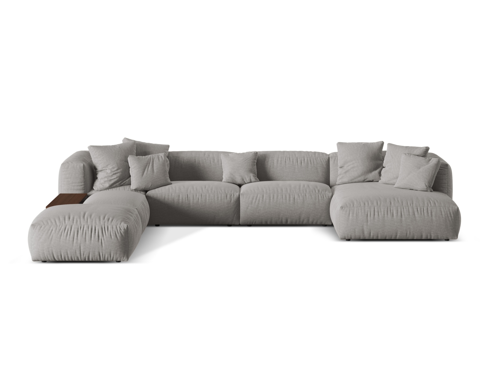 Colțar modular Sorcoro 124 (Boston Light Grey)