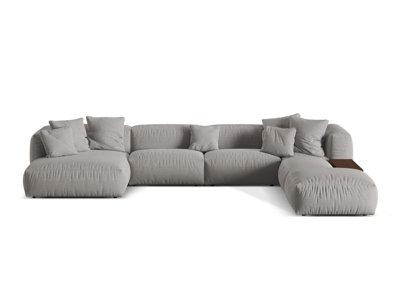 Colțar modular Sorcoro 124 (Boston Light Grey)