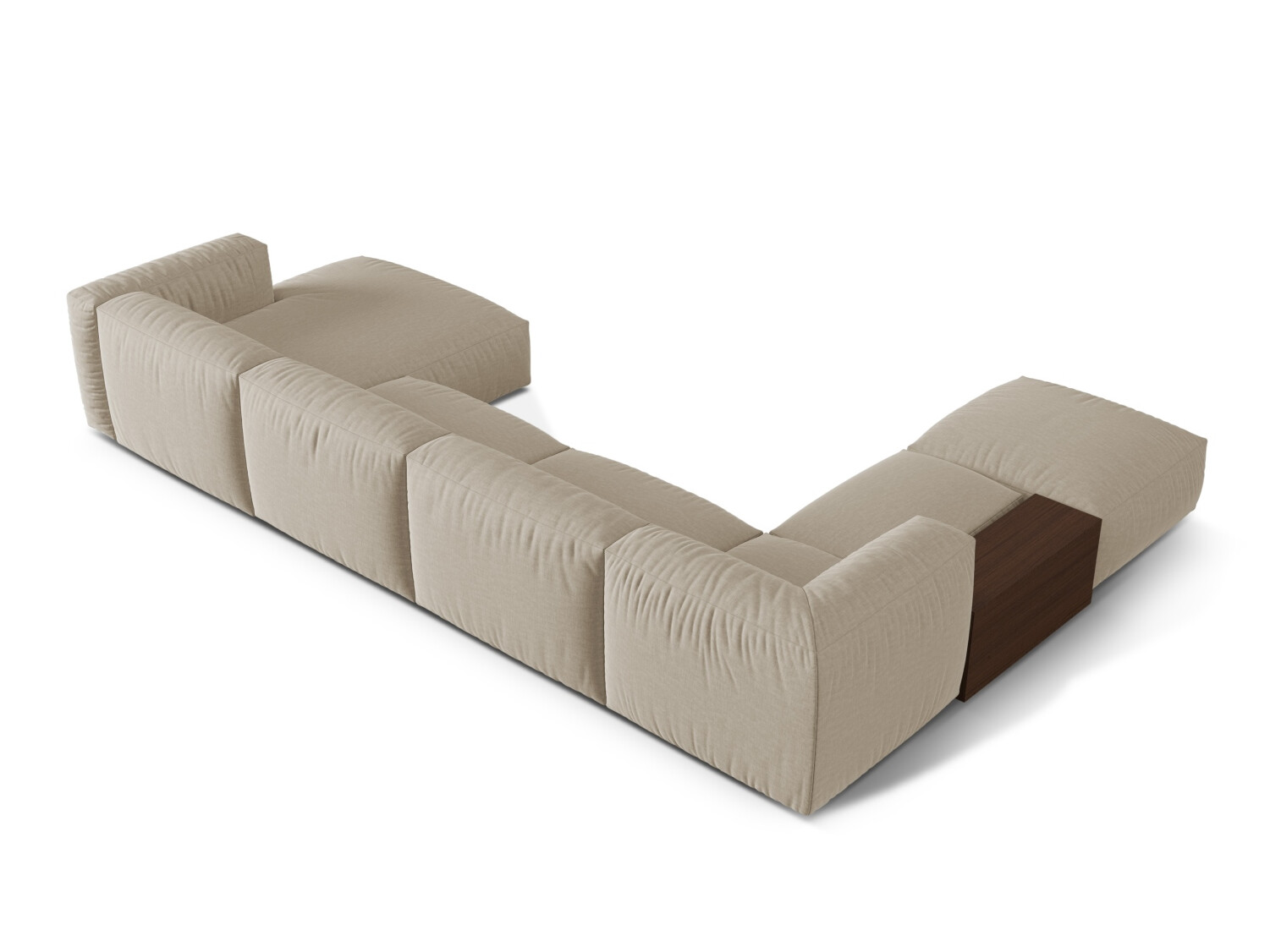 Colțar modular Sorcoro 124 (Boston Toffee)