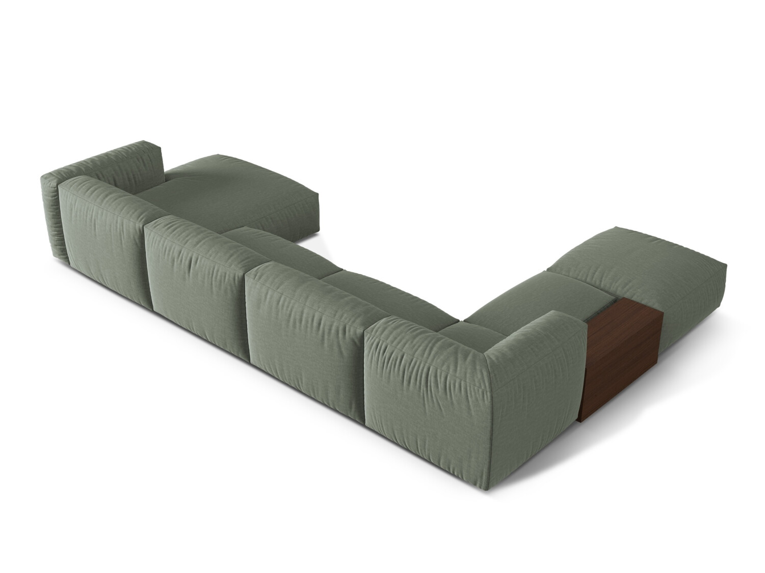 Colțar modular Sorcoro 124 (Boston Water Green)
