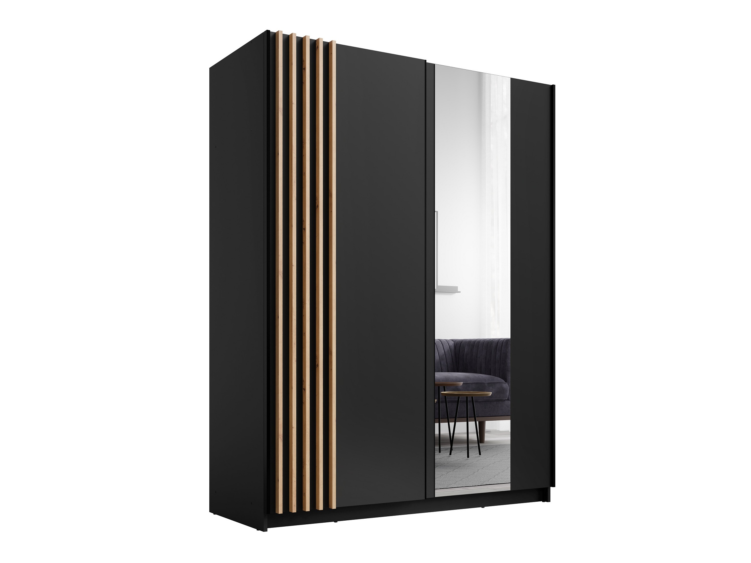 Dulap Baytown 117 (Negru)