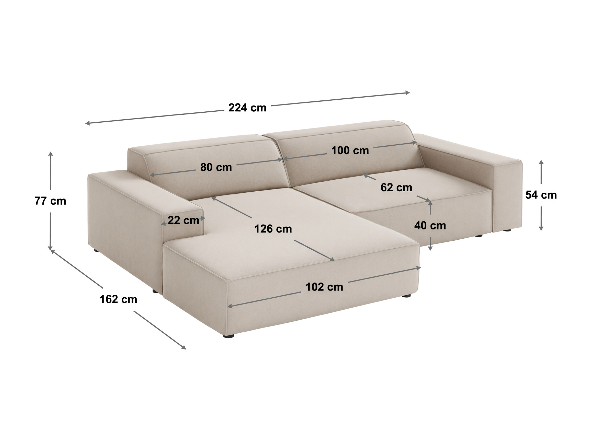 Colțar modular Lomcalu 101 (Megan 363)