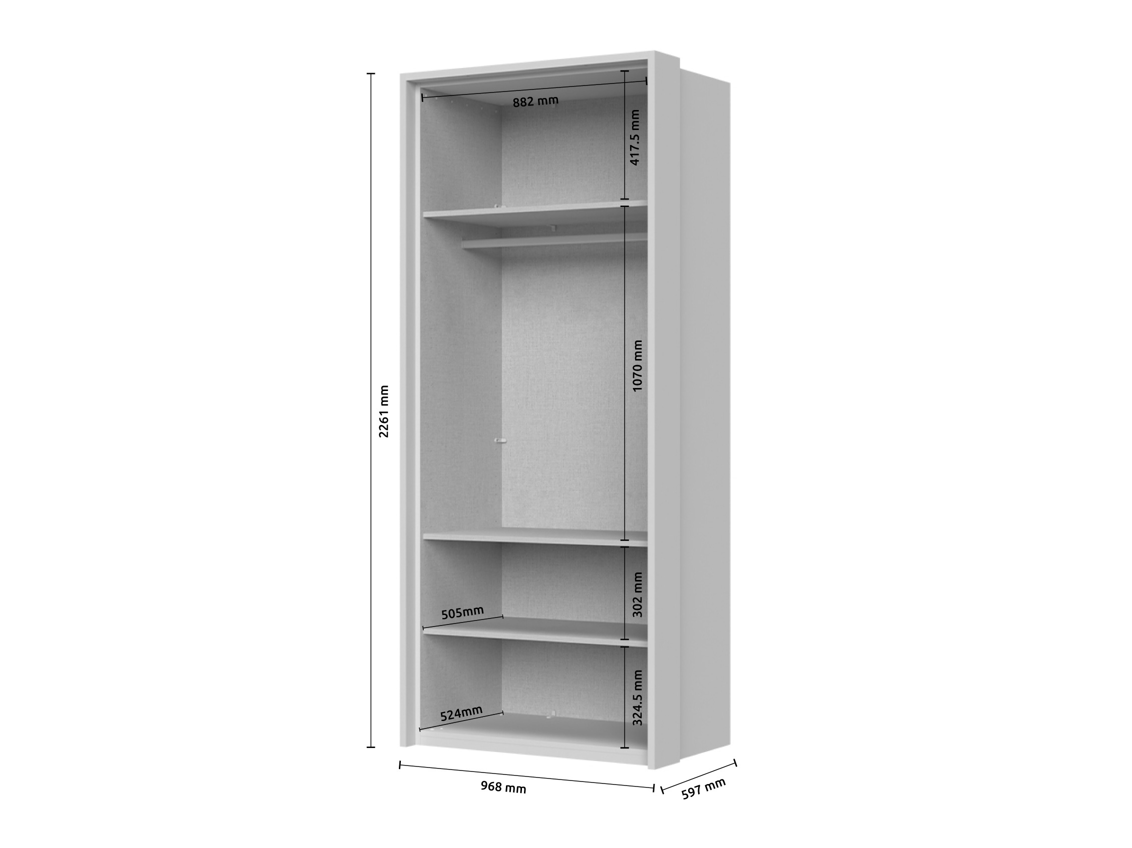 Dulap Mirelme 132