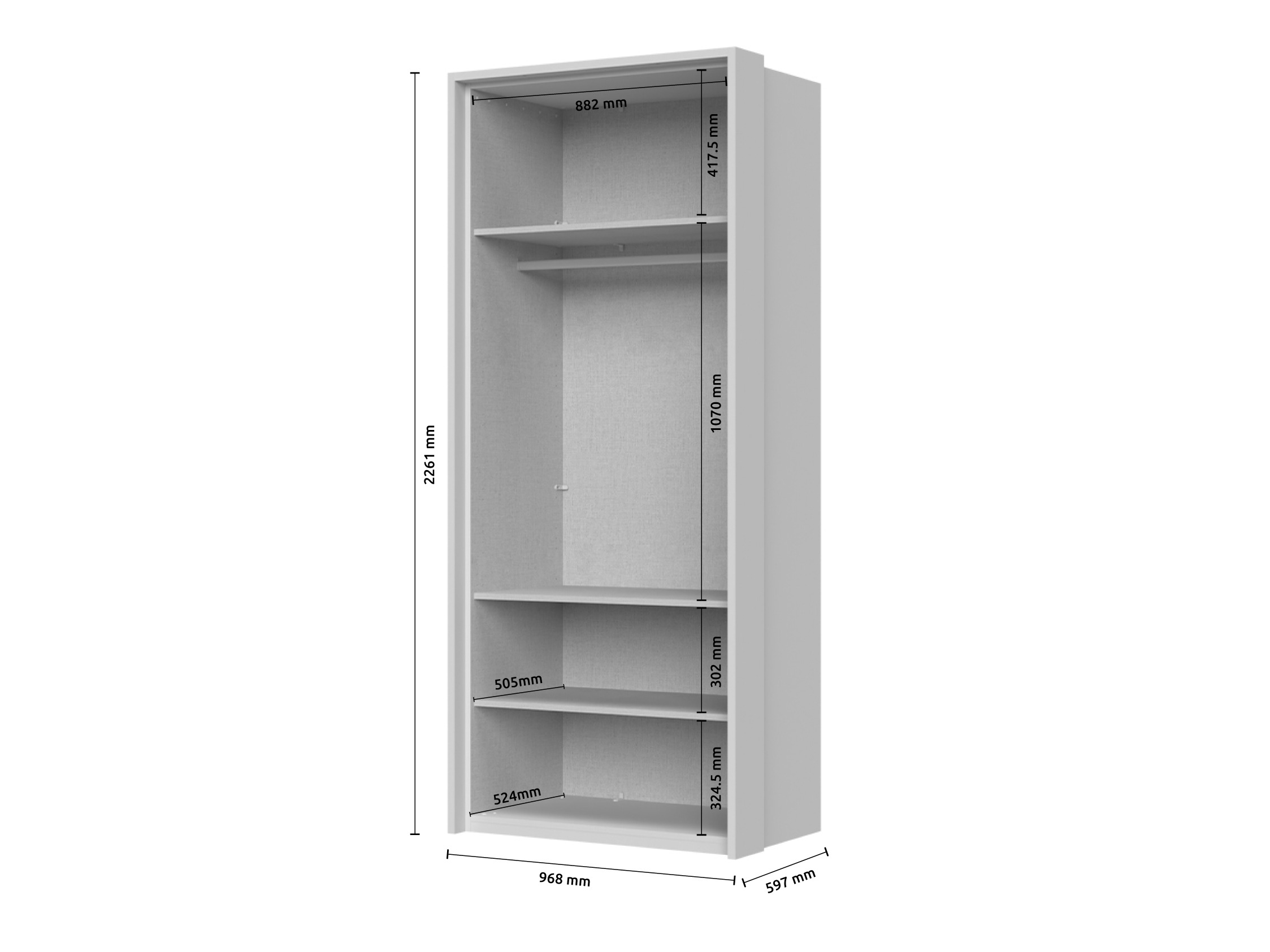 Dulap Mirelme 132