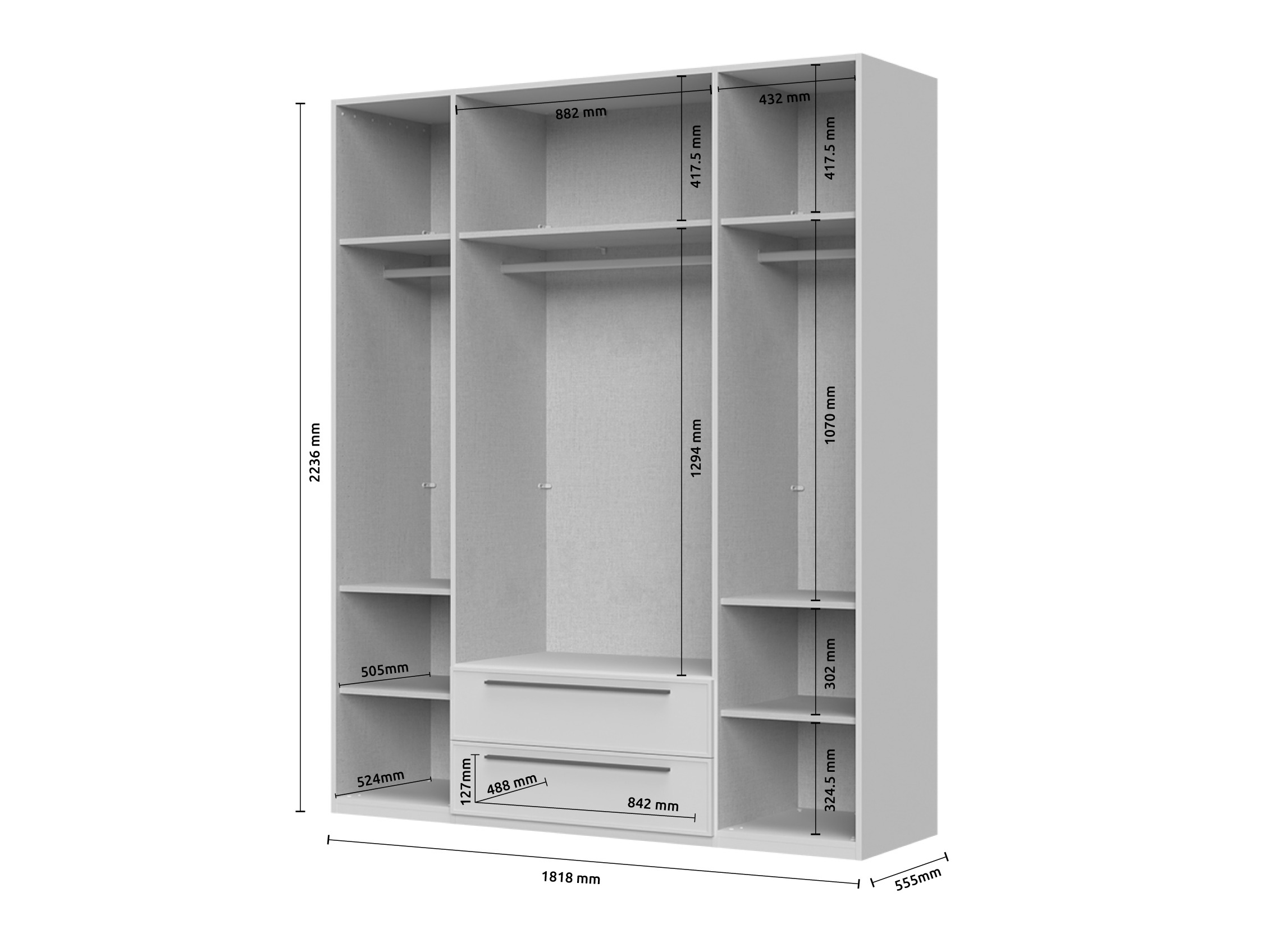 Dulap Mirelme 155