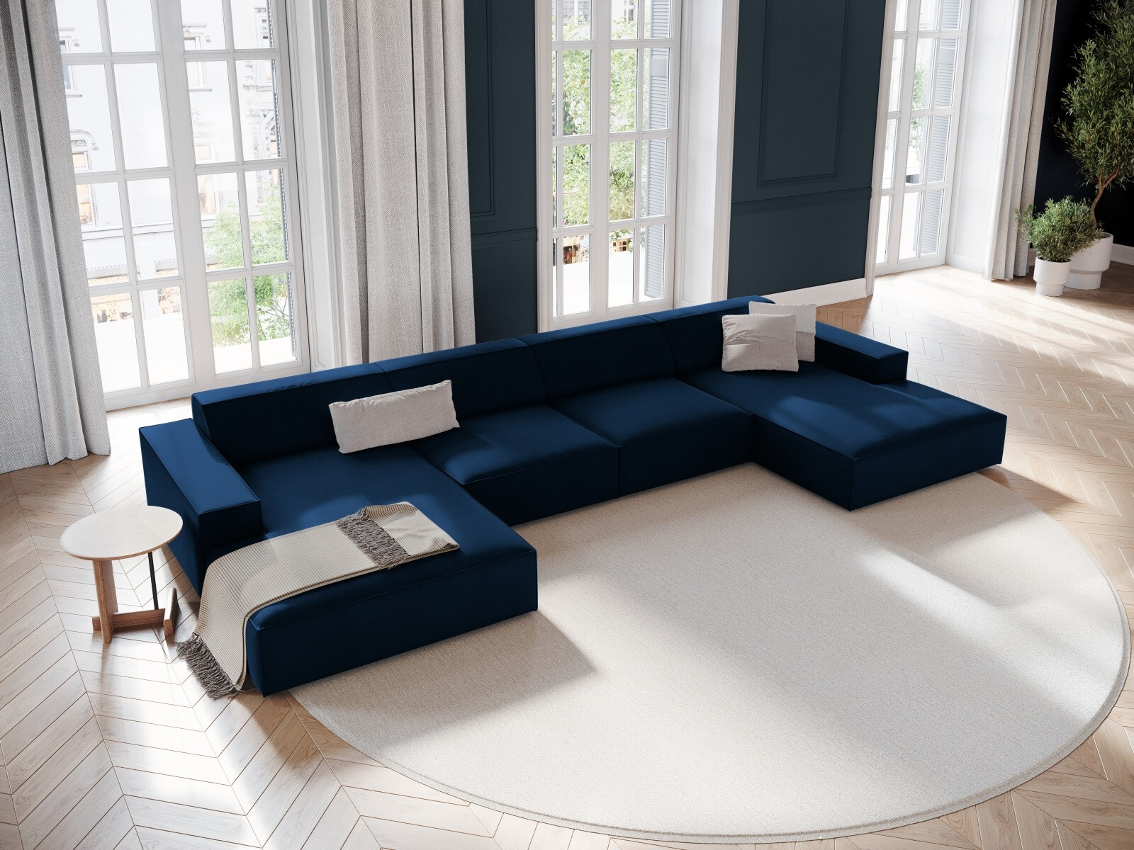 Colțar modular Lomcalu 122 (Bluvel 86)