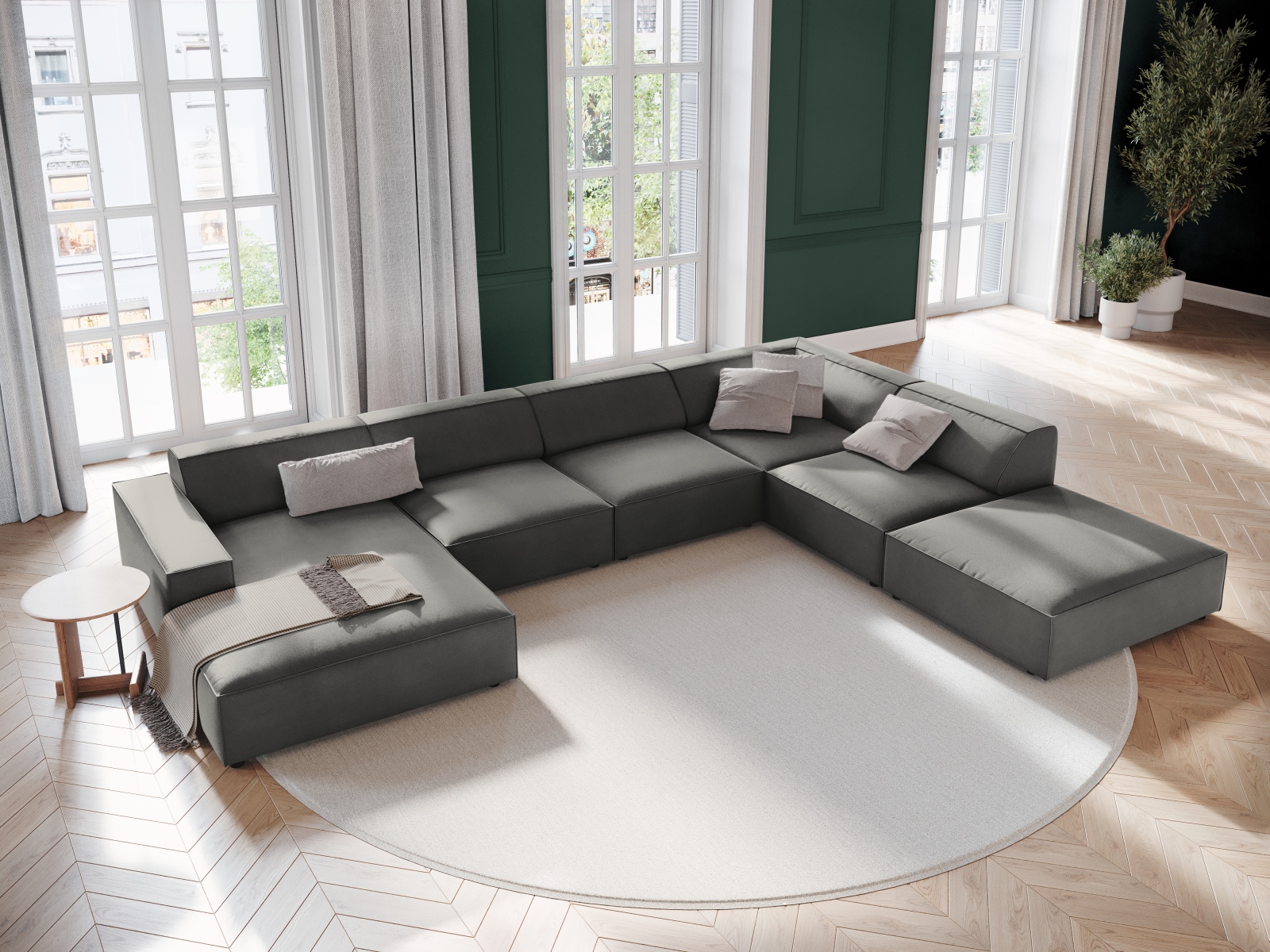 Colțar modular Lomcalu 123 (Bluvel 13)
