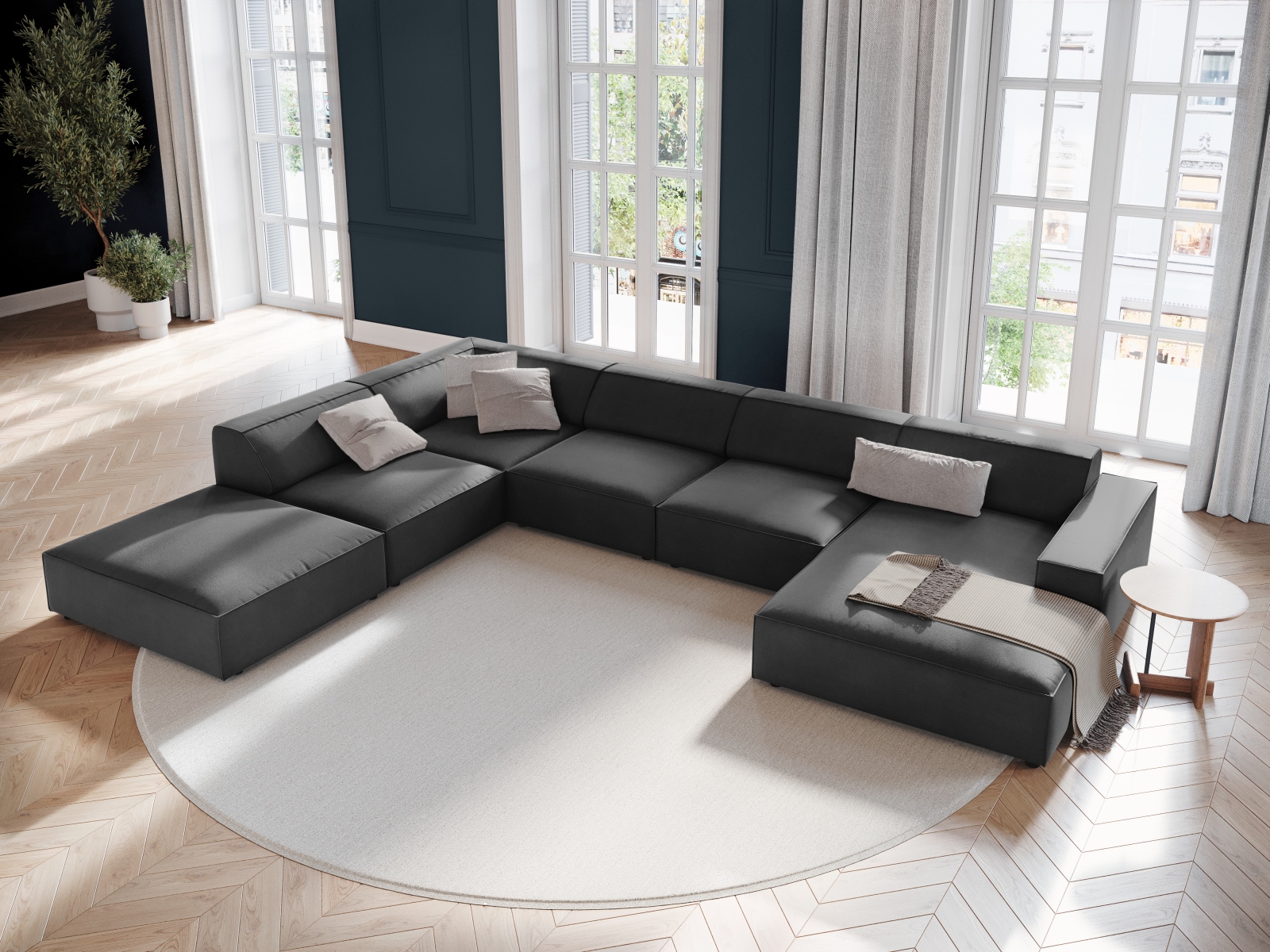 Colțar modular Lomcalu 123 (Bluvel 14)