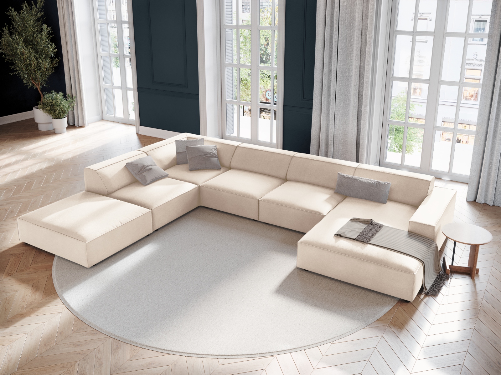 Colțar modular Lomcalu 123 (Bluvel 22)