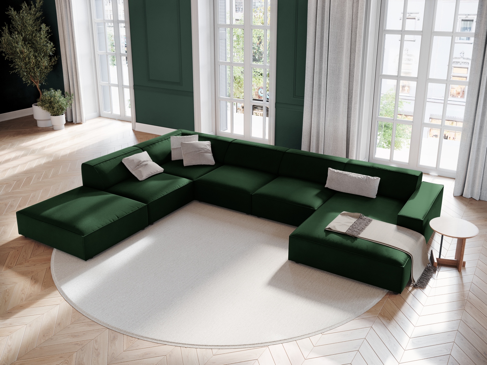 Colțar modular Lomcalu 123 (Bluvel 78)