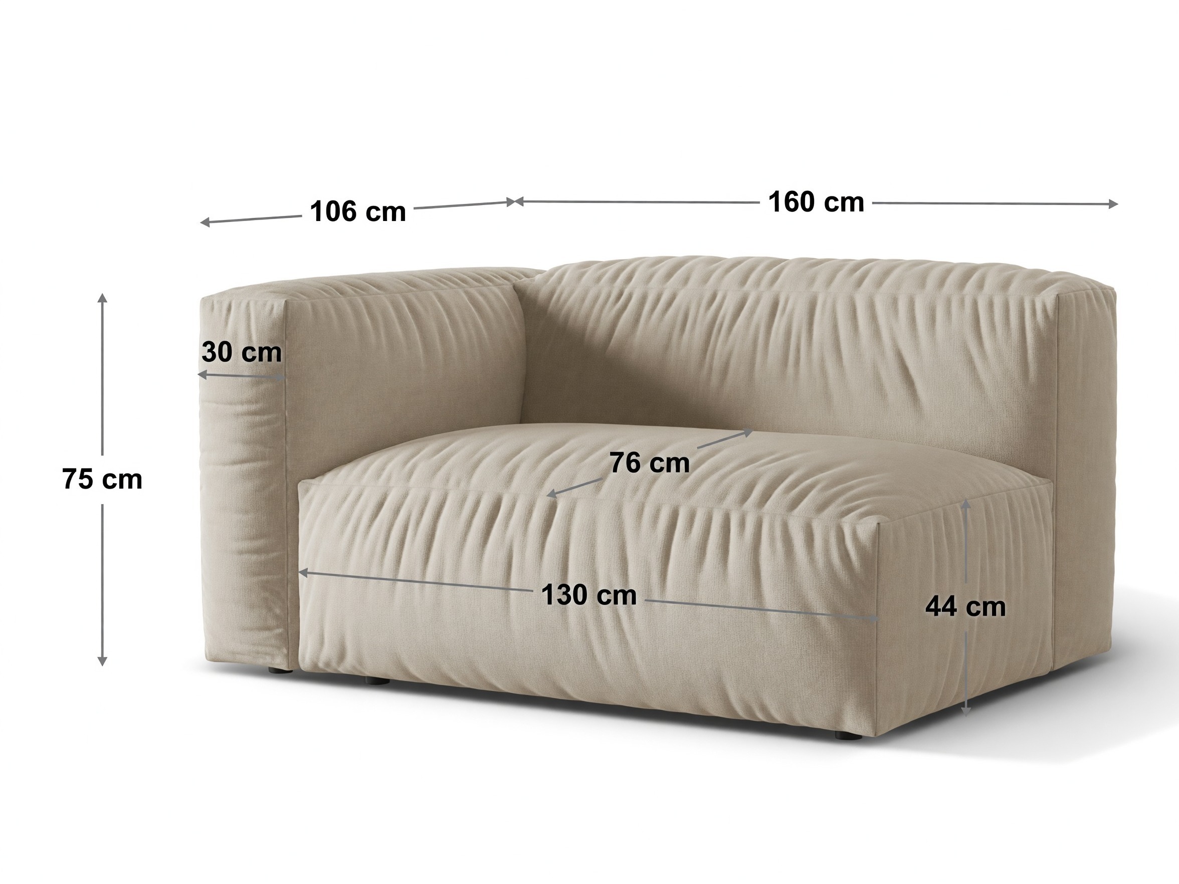 Sistem modular de șezut Sorcoro 128 (Tilia 03)