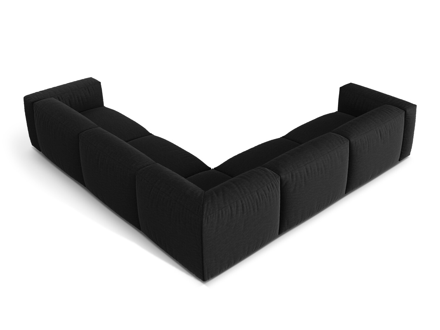 Colțar modular Sorcoro 130 (Boston Black)
