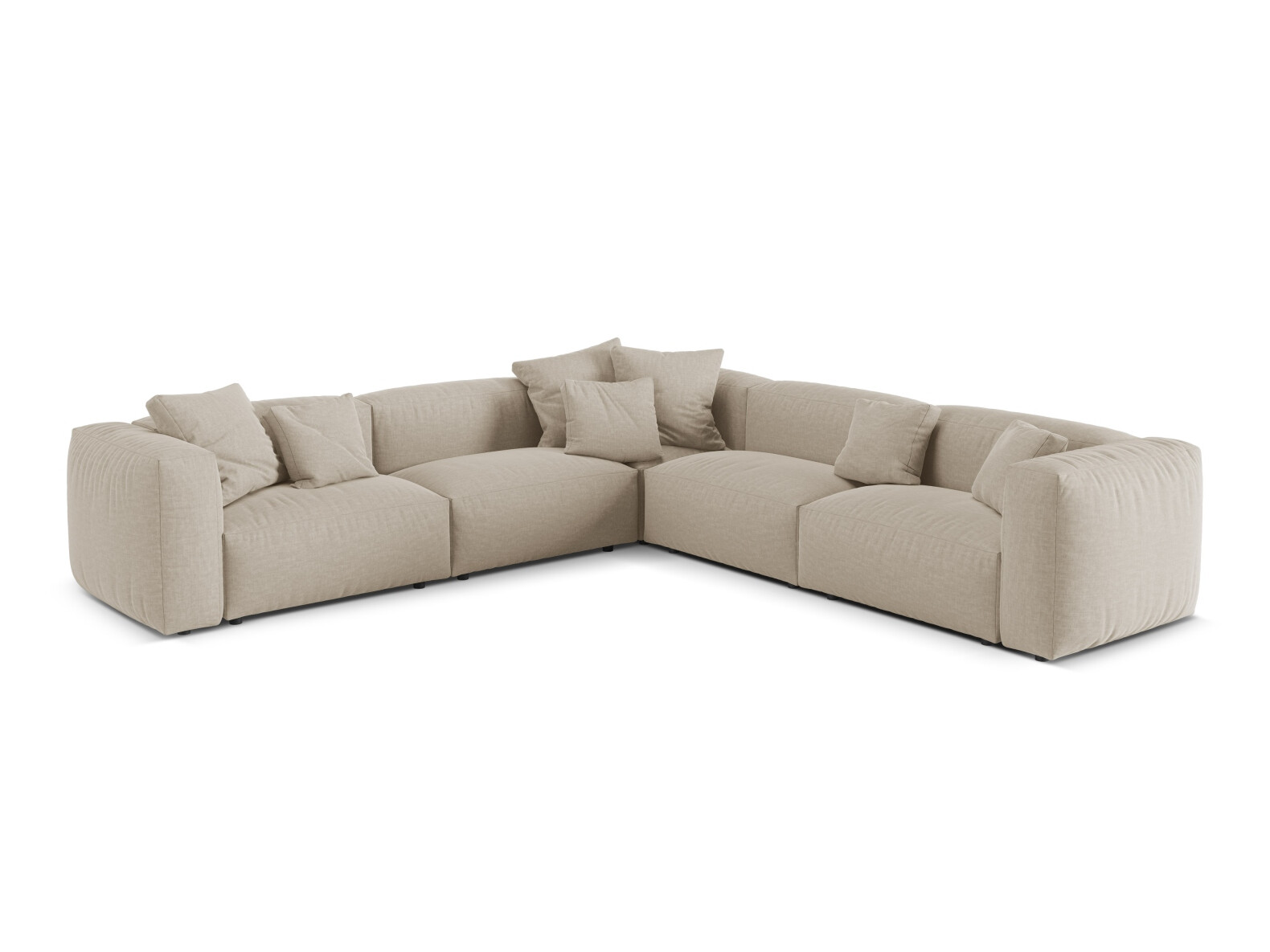 Colțar modular Sorcoro 130 (Boston Toffee)