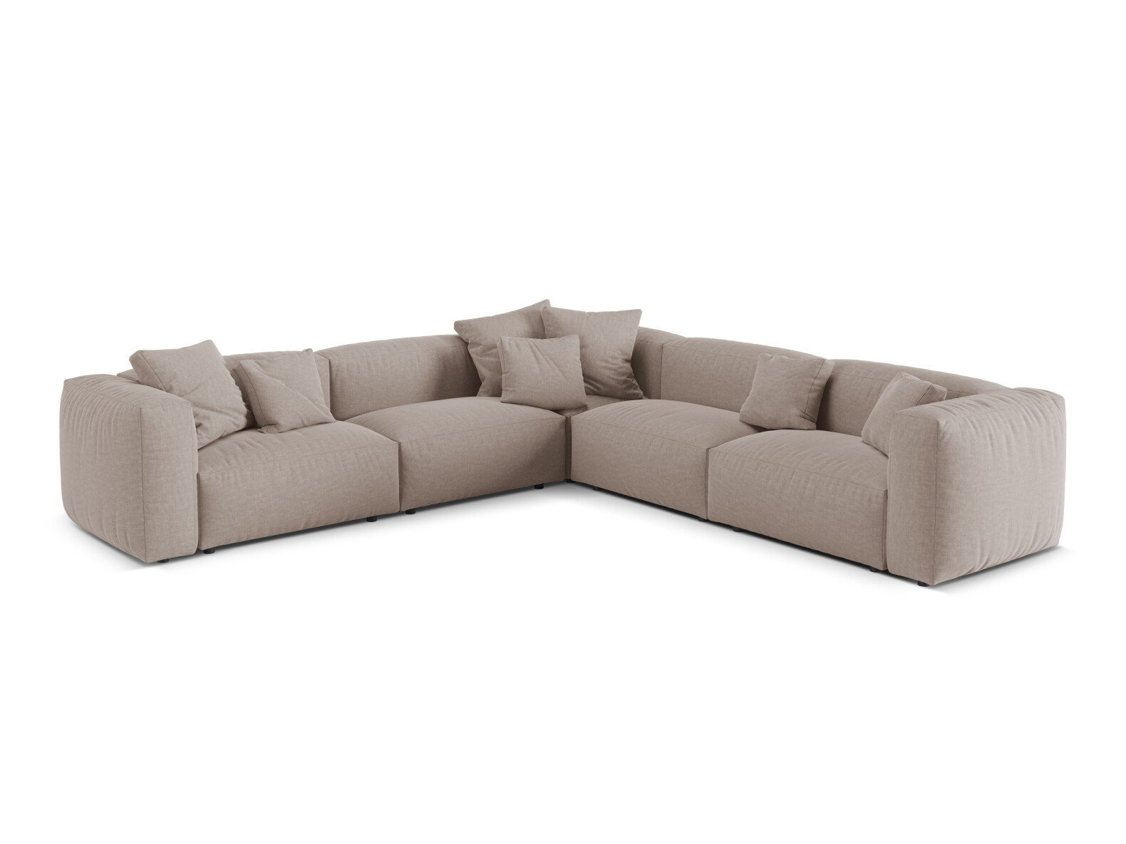 Colțar modular Sorcoro 130 (Boston Trufa)