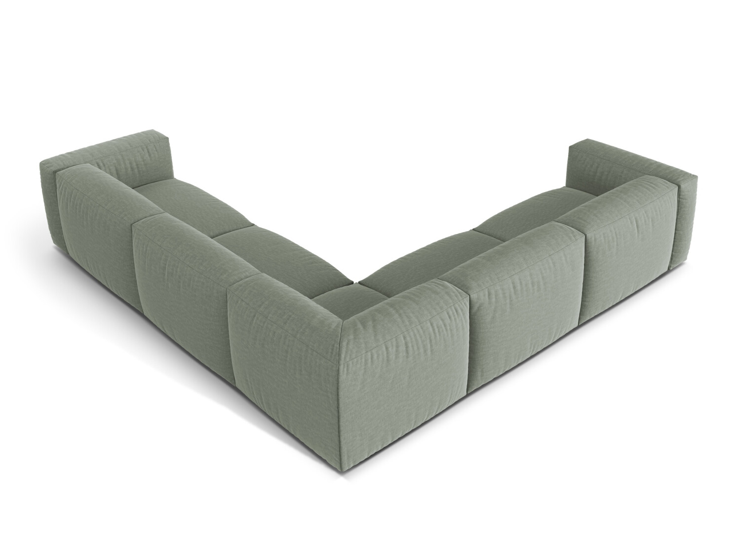 Colțar modular Sorcoro 130 (Boston Water Green)