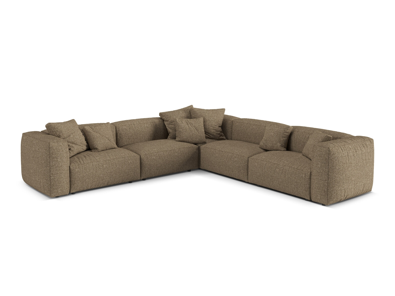 Colțar modular Sorcoro 130 (Monet Cappucinu)