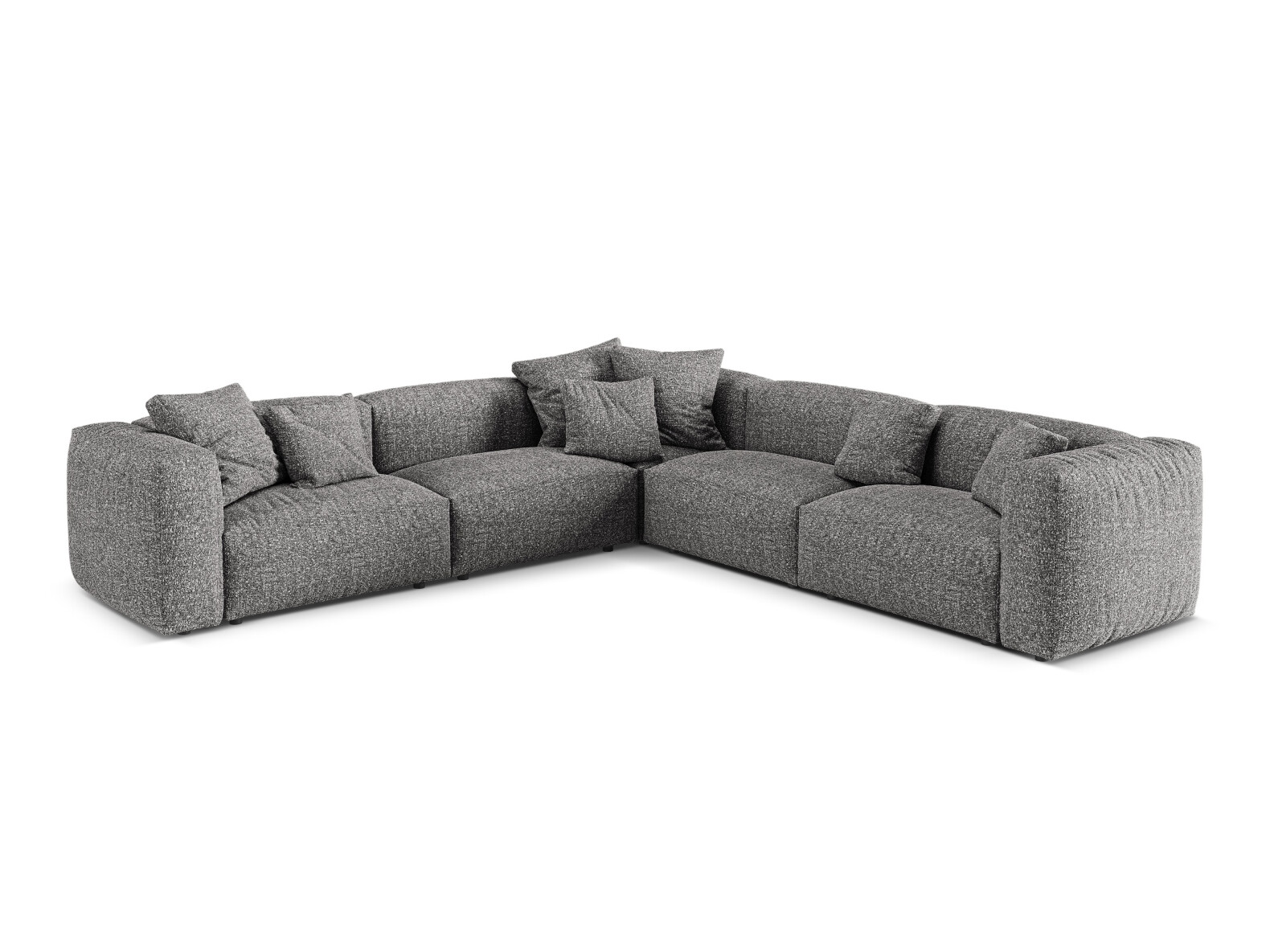 Colțar modular Sorcoro 130 (Monet Graphite)
