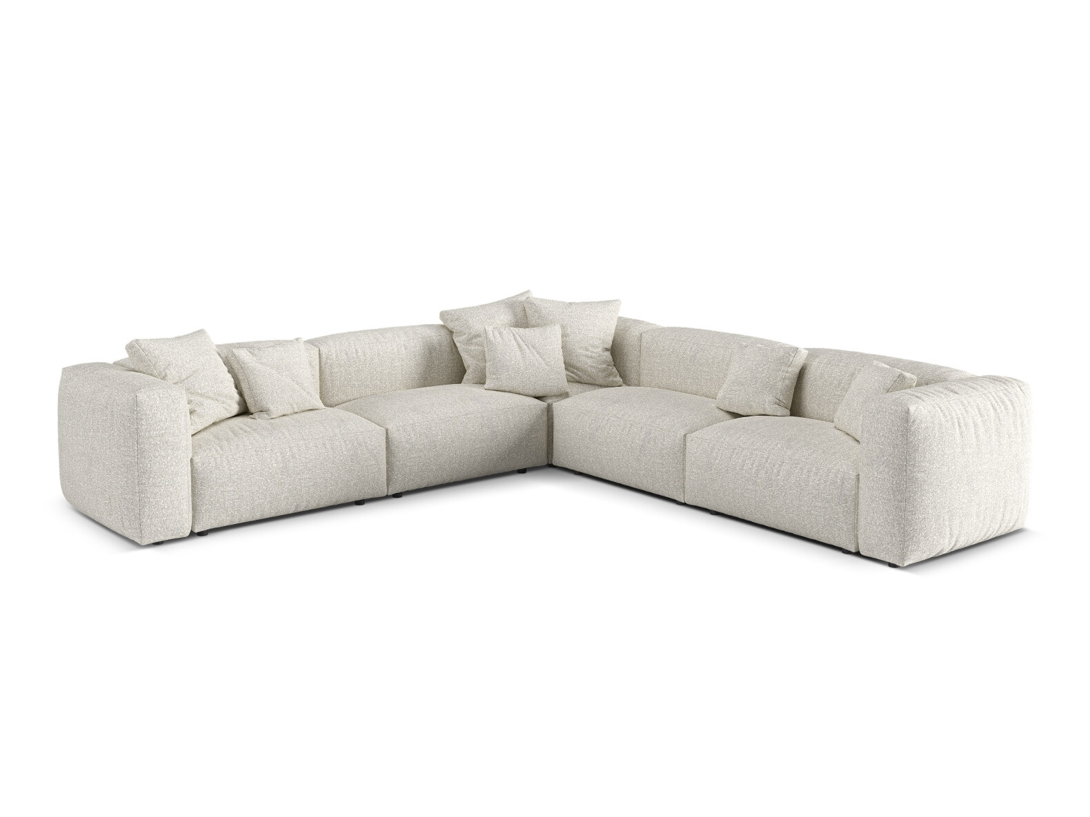 Colțar modular Sorcoro 130 (Monet Pearl)
