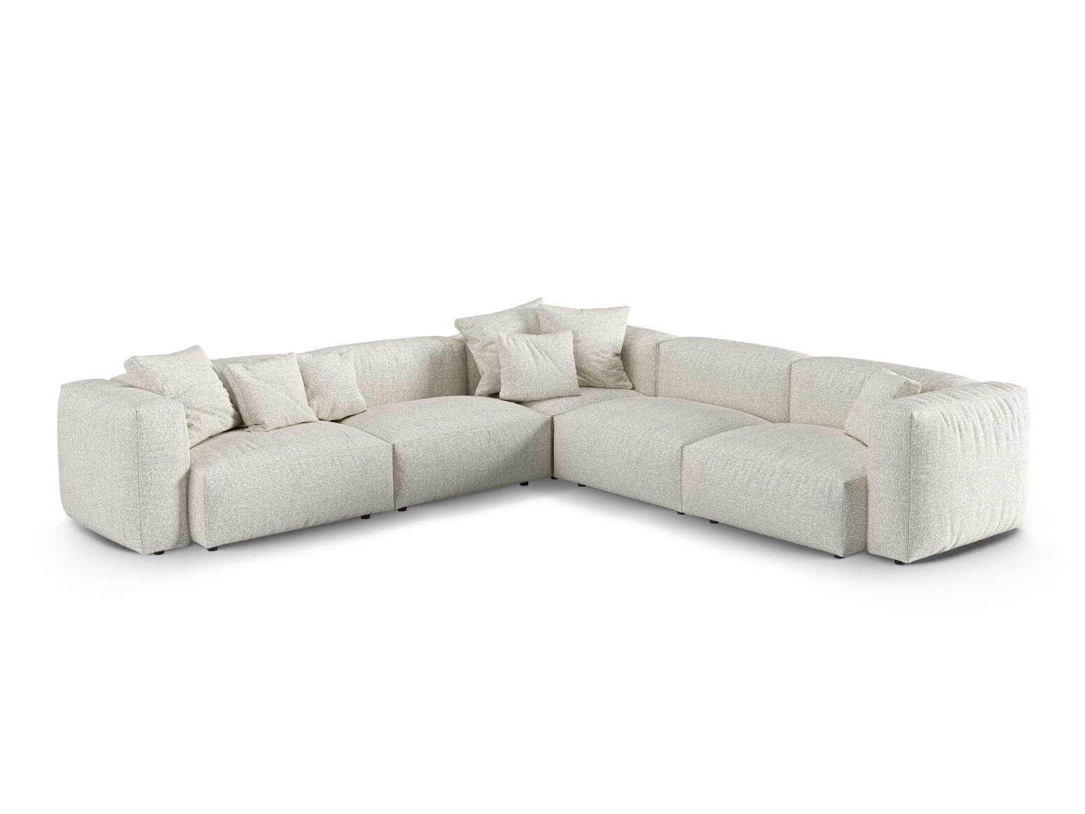 Colțar modular Sorcoro 131 (Monet Pearl)