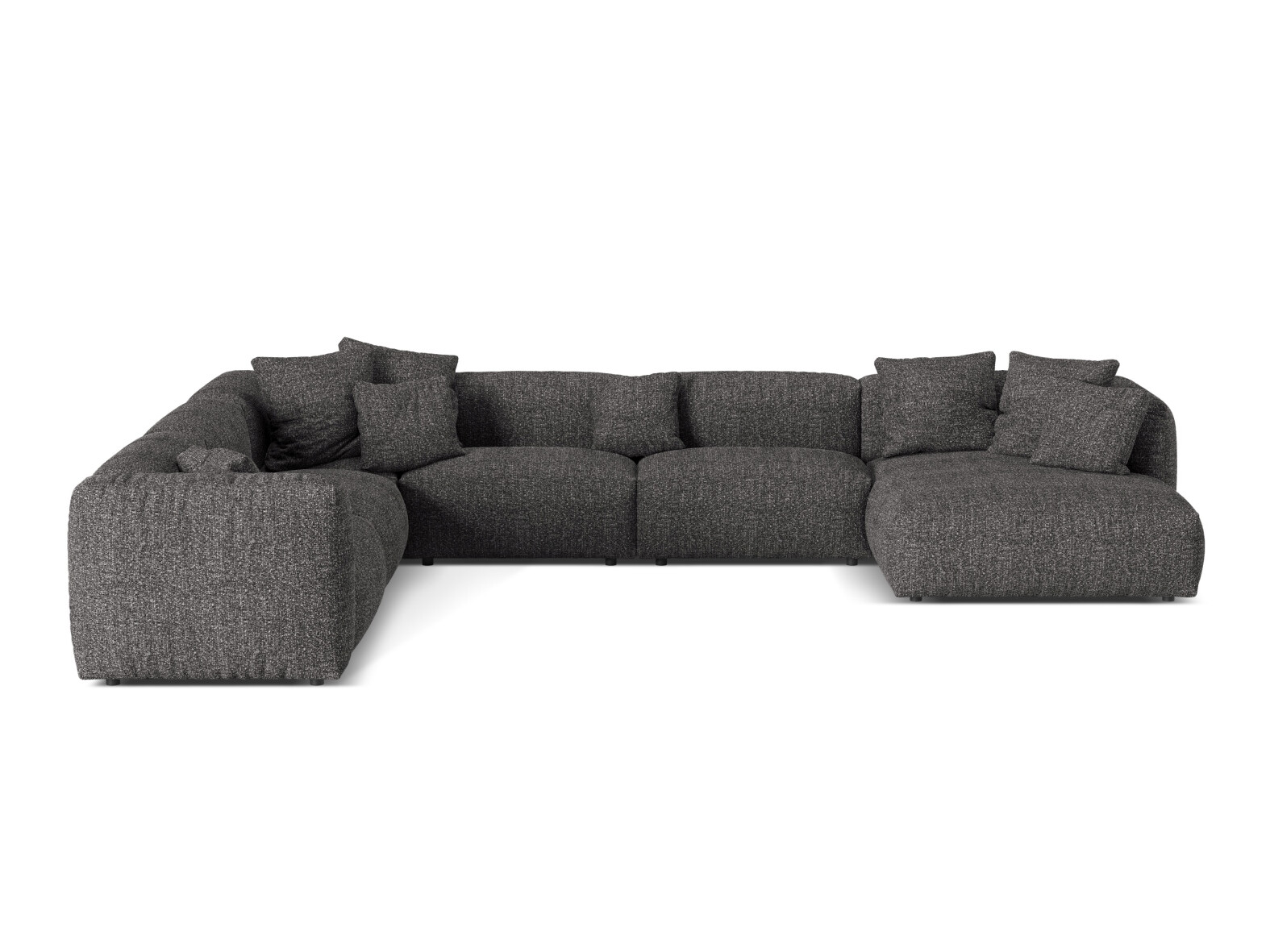 Colțar modular Sorcoro 132 (Monet Anthracite)