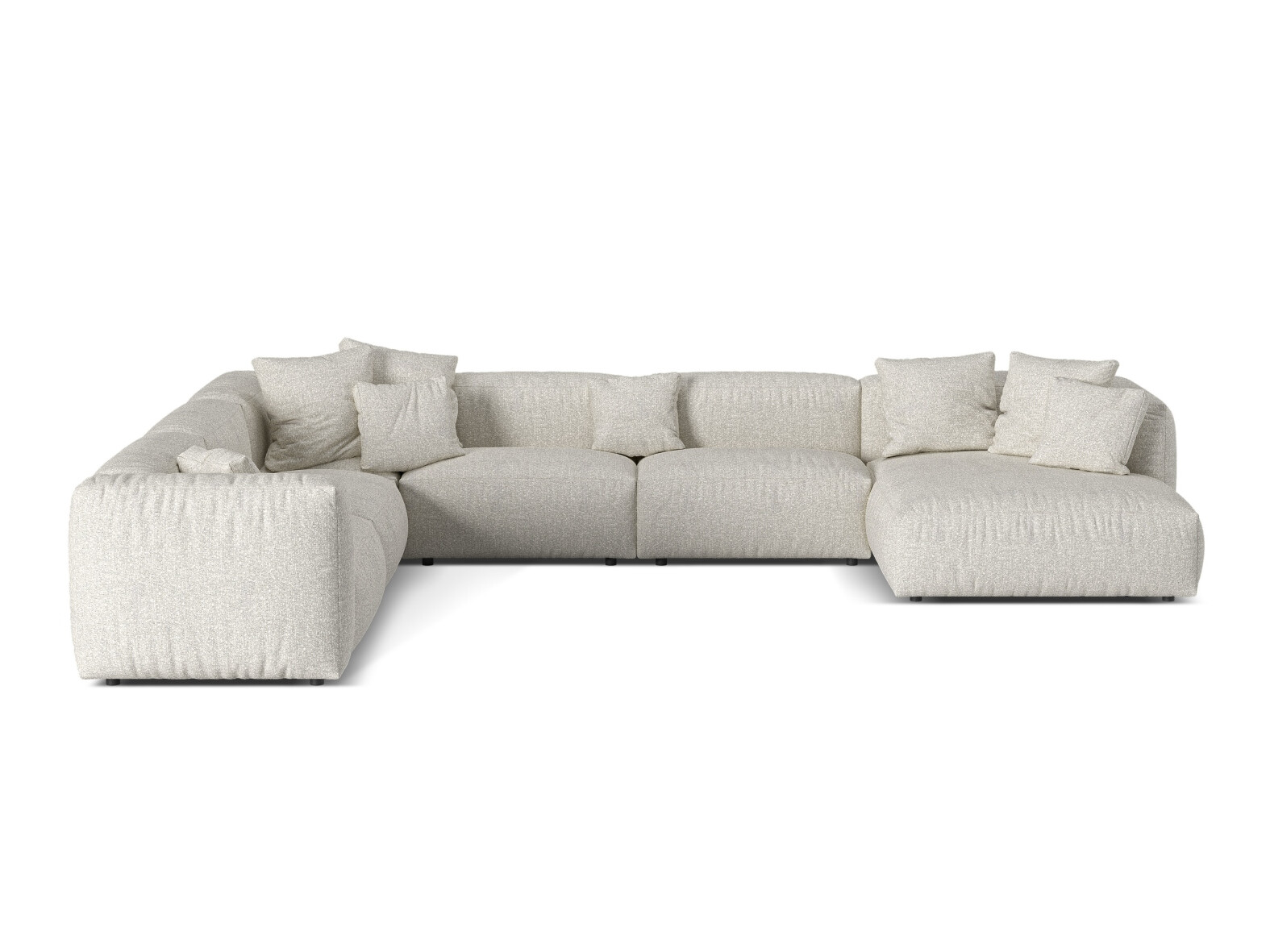 Colțar modular Sorcoro 132 (Monet Pearl)