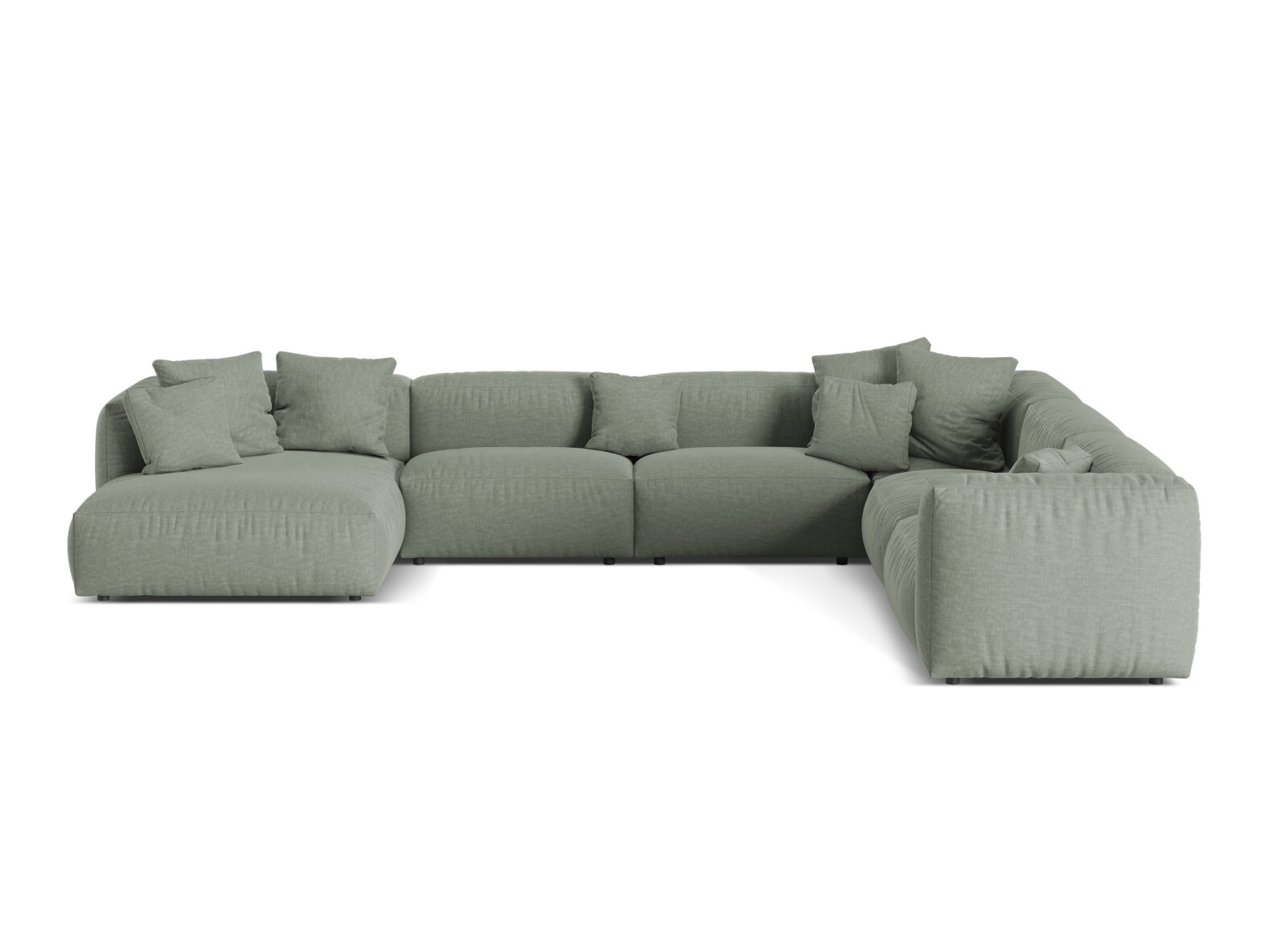 Colțar modular Sorcoro 132 (Boston Water Green)