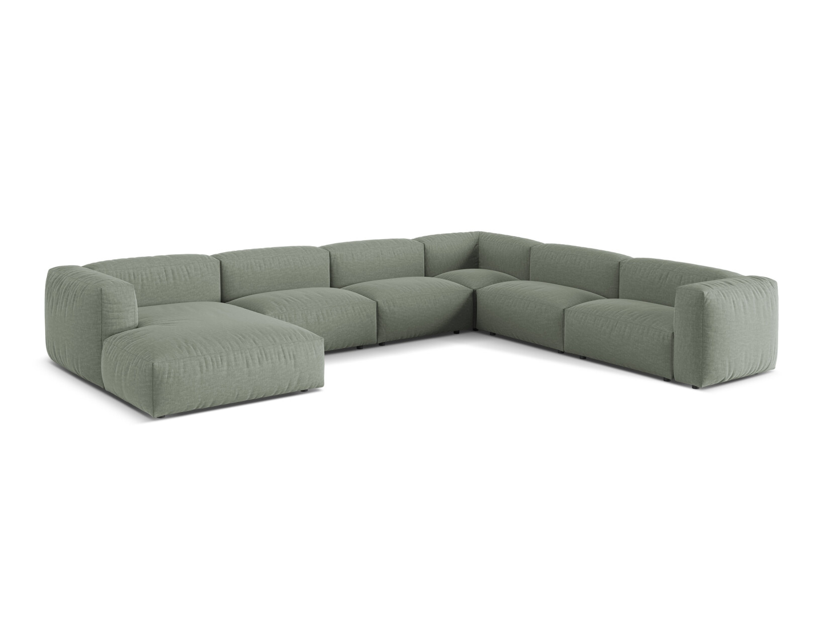 Colțar modular Sorcoro 132 (Boston Water Green)